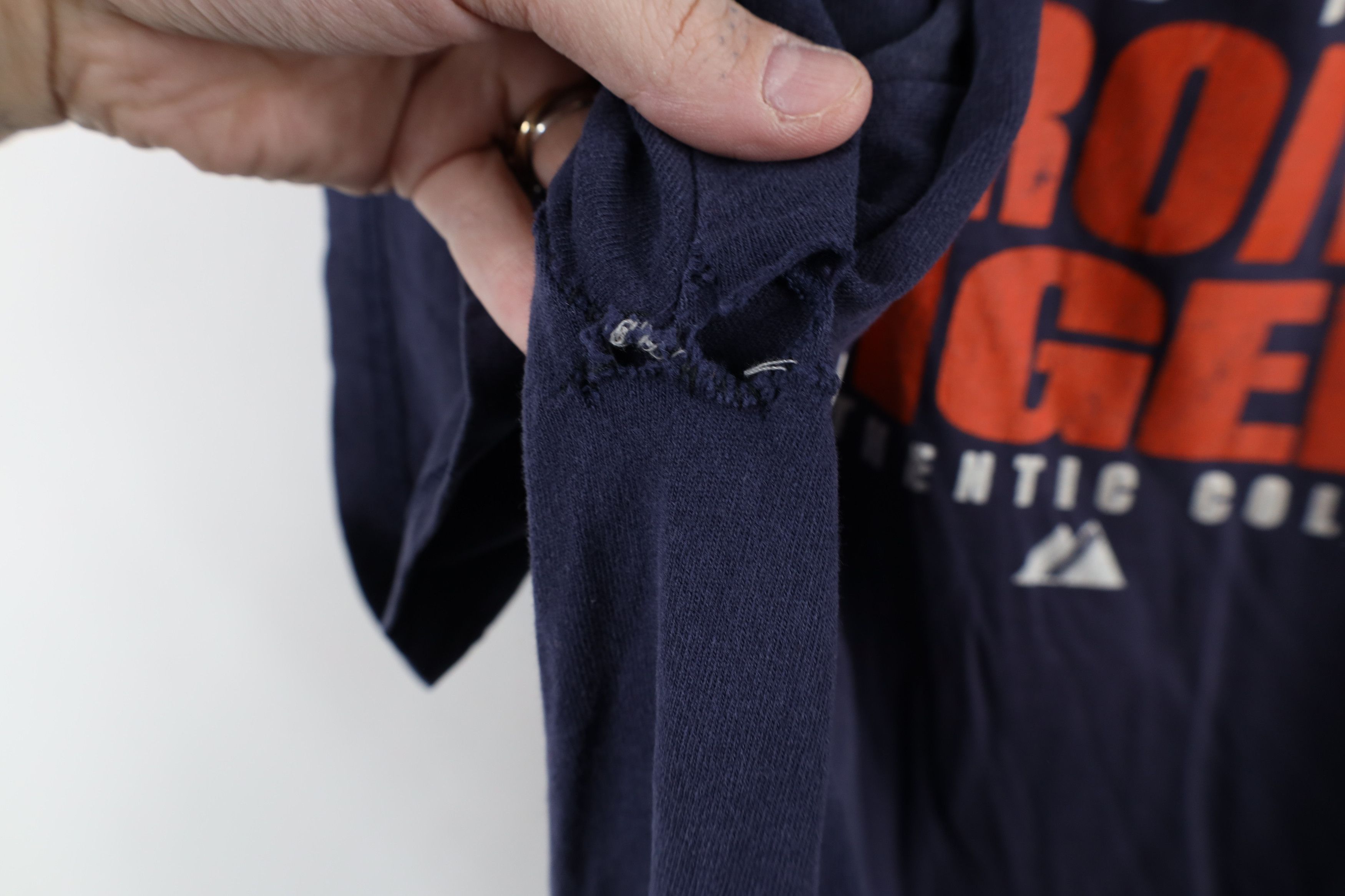 Majestic × Vintage Vintage Majestic Playoffs Detroit Tigers Baseball T-Shirt Size US XXL / EU 58 / 5 - 9 Thumbnail