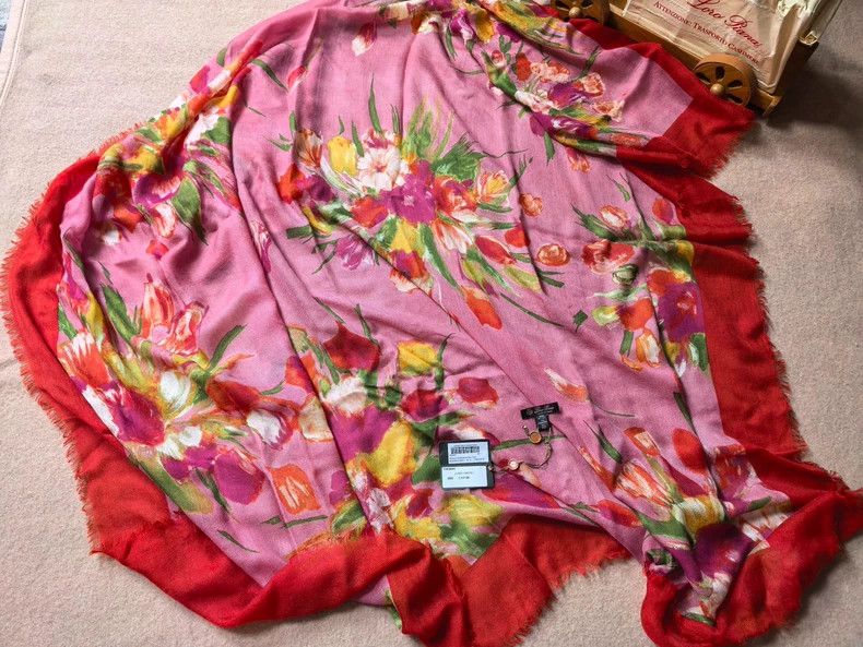 Loro Piana LORO PIANA Silk velvet printed shawl Size ONE SIZE - 3 Thumbnail