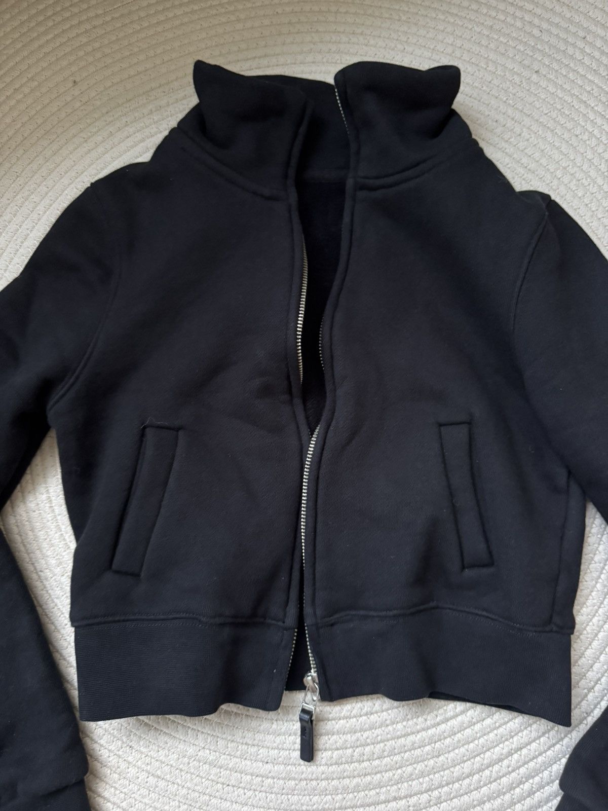 Other RARELY ALIKE "Walking" Stand Collar Zip-up Fleece Jacket Size S / US 4 / IT 40 - 3 Thumbnail