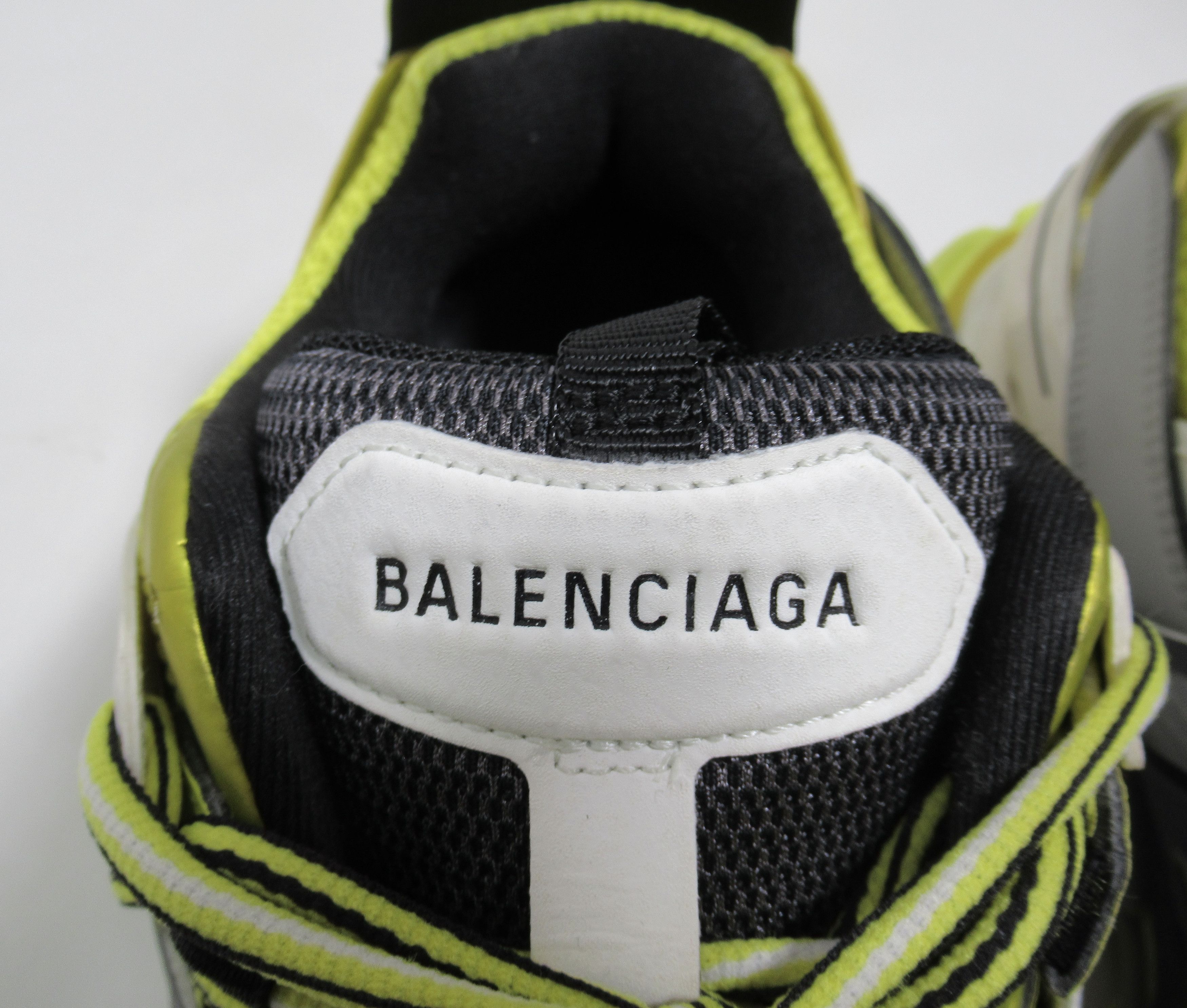 Balenciaga Balenciaga Men's Track Trainer "Yellow Grey" 542023 Size US 12 / EU 45 - 5 Thumbnail