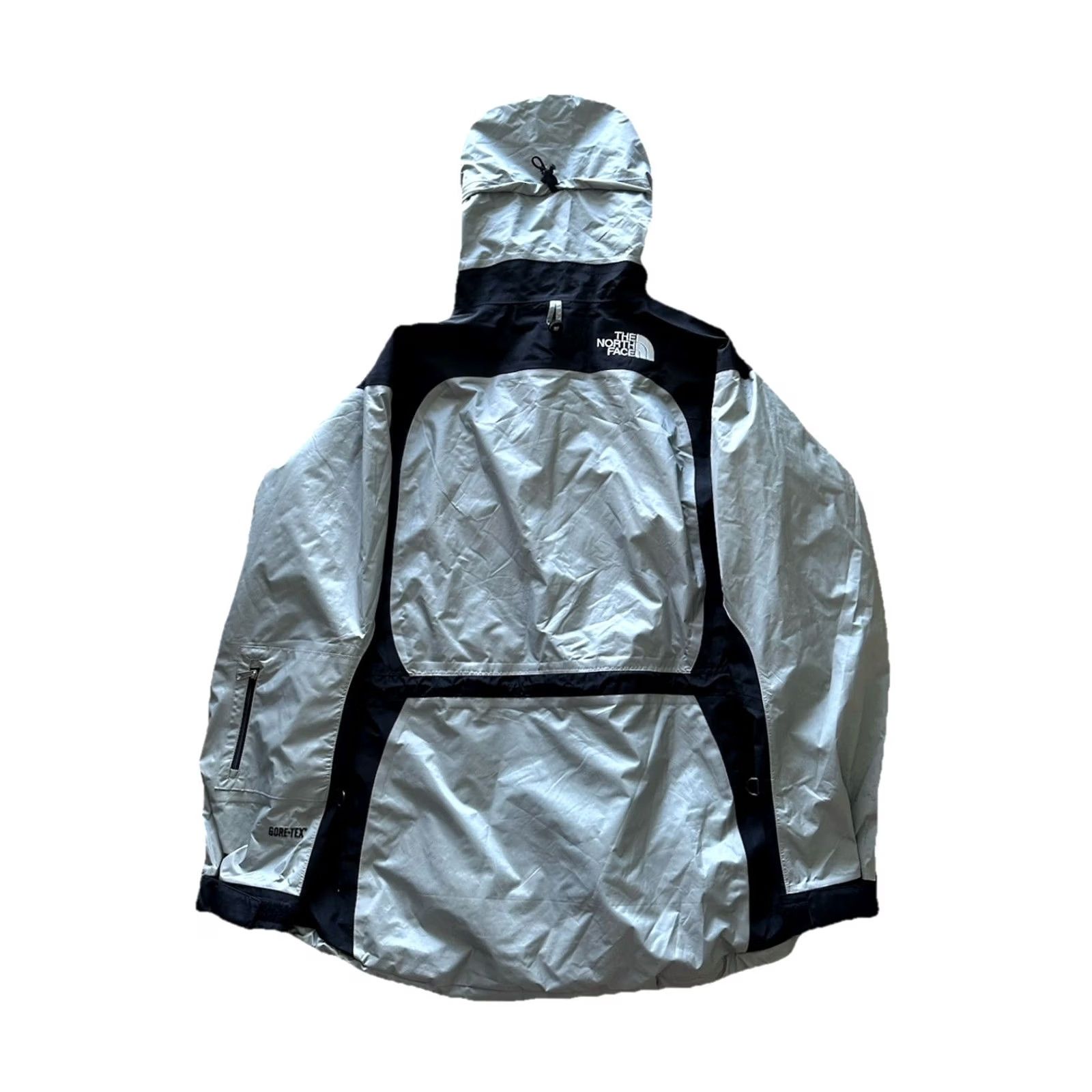 The North Face VINTAGE The North Face Parka GORETEX Mountain Hooded Jacket Sz Large Gray Black Jacket Mens Winter Hiking Skiing Walking Size US L / EU 52-54 / 3 - 2 Thumbnail