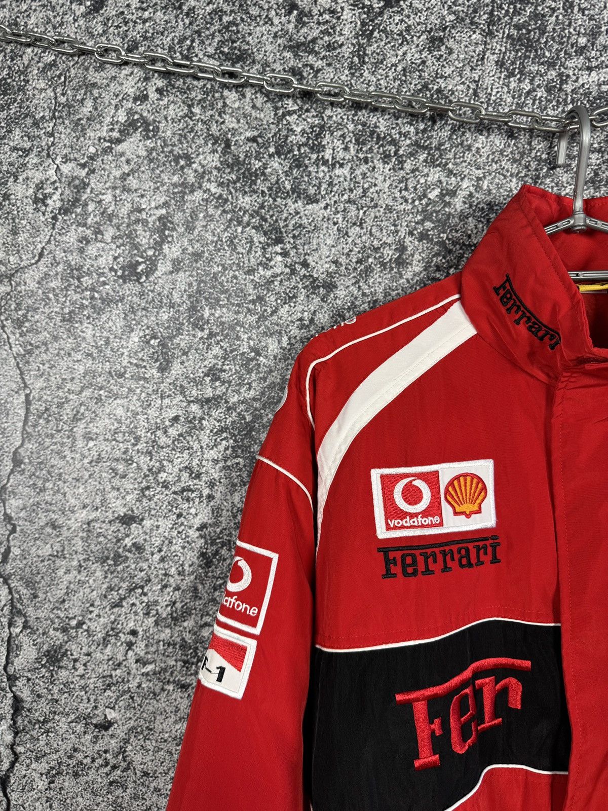 Ferrari Vintage Ferrari Racing Jacket Formula 1 Schumacher Size L Size US L / EU 52-54 / 3 - 3 Thumbnail
