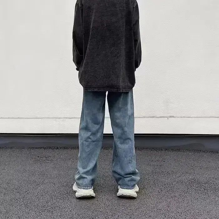 Japanese Brand Stars Baggy Denim Jeans Size US 32 / EU 48 - 4 Thumbnail