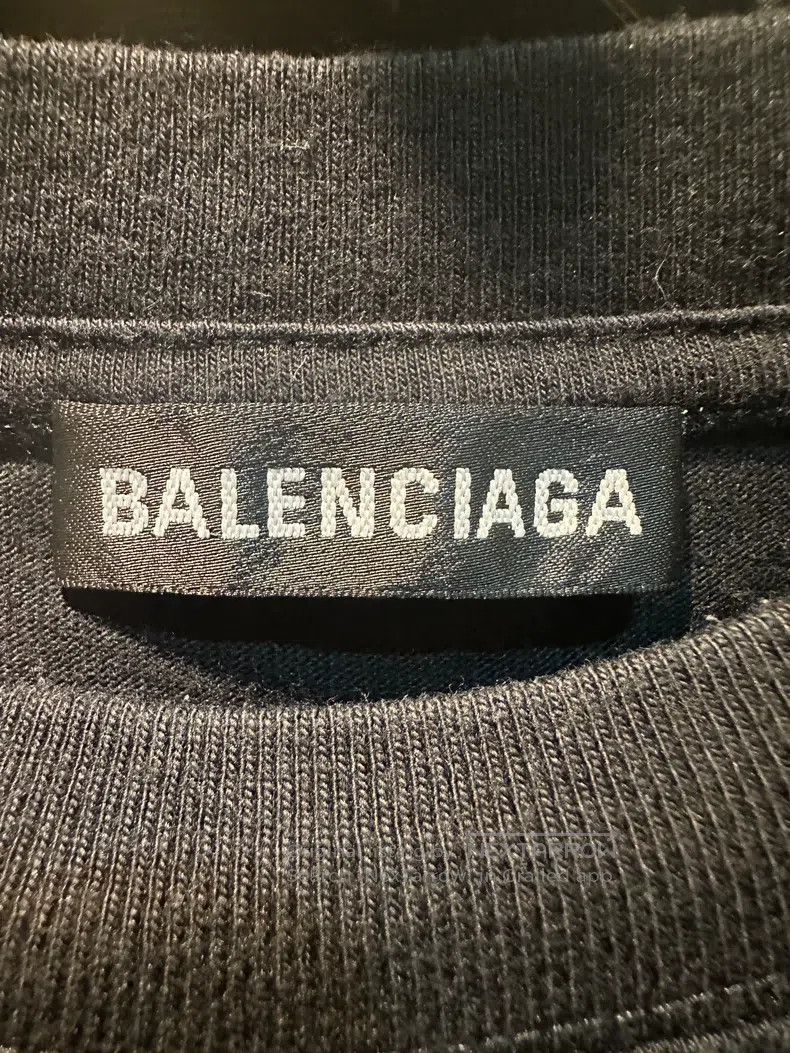 Balenciaga Balenciaga Black Hooded Sweatshirt Size US M / EU 48-50 / 2 - 2 Thumbnail