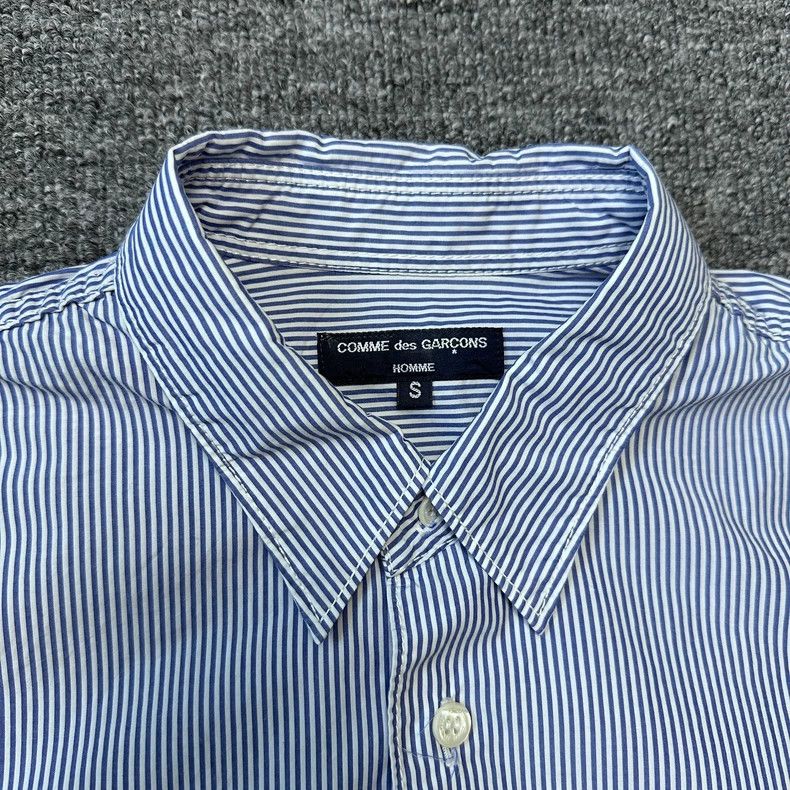 Comme des Garcons Comme Des Garcons Embroidered striped long-sleeve shirt Size US S / EU 44-46 / 1 - 3 Thumbnail
