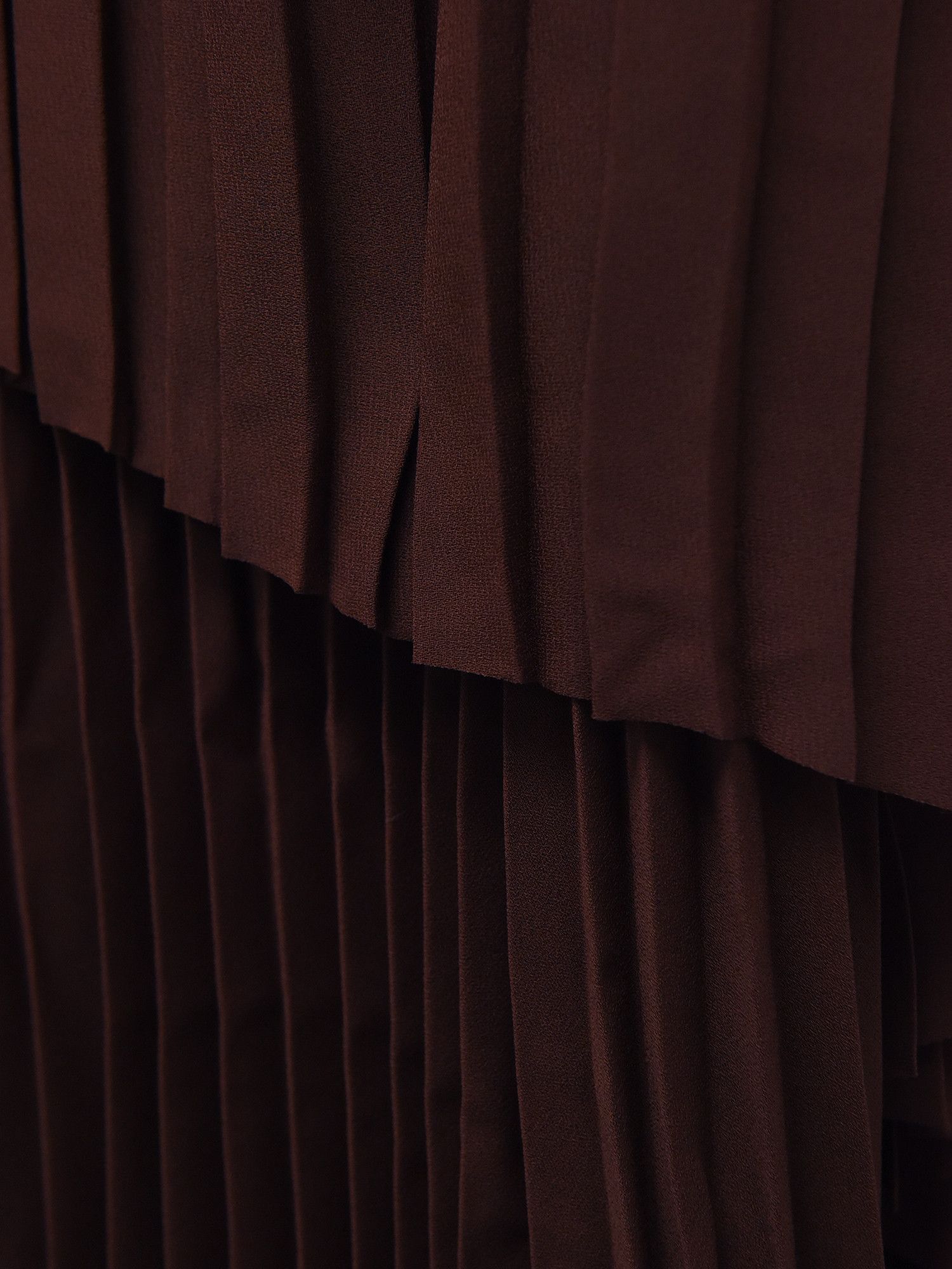 Fabiana Filippi FABIANA FILIPPI Pleated Asymmetric Dress Size S / US 4 / IT 40 - 8 Thumbnail