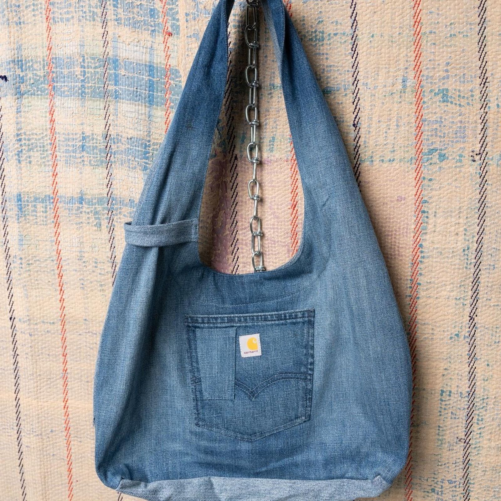 Carhartt Custom upcycled carhartt hobo bag Size ONE SIZE - 5 Thumbnail