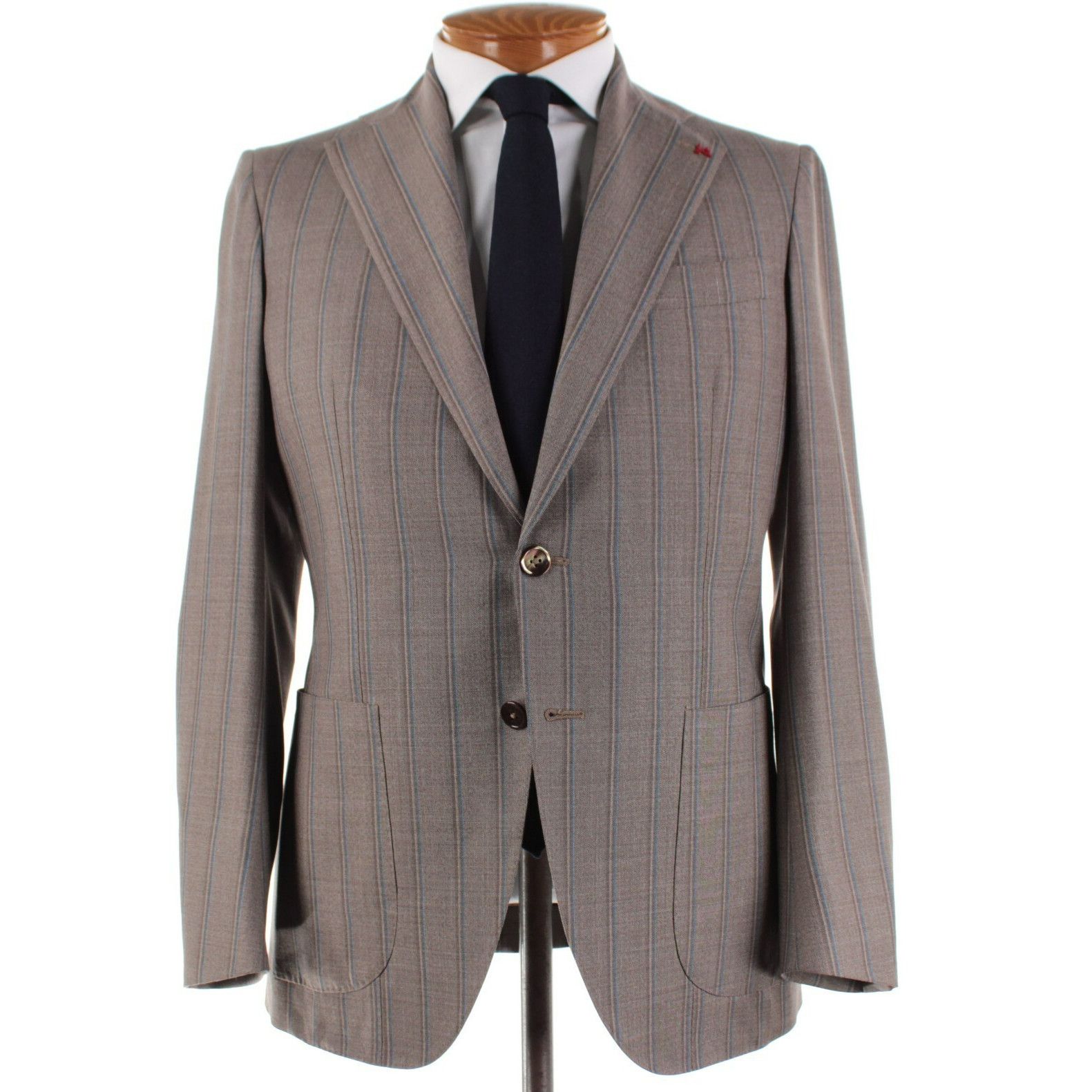 Isaia isaia Suit Size US 38 Regular in Brown Size 38R - 1 Thumbnail