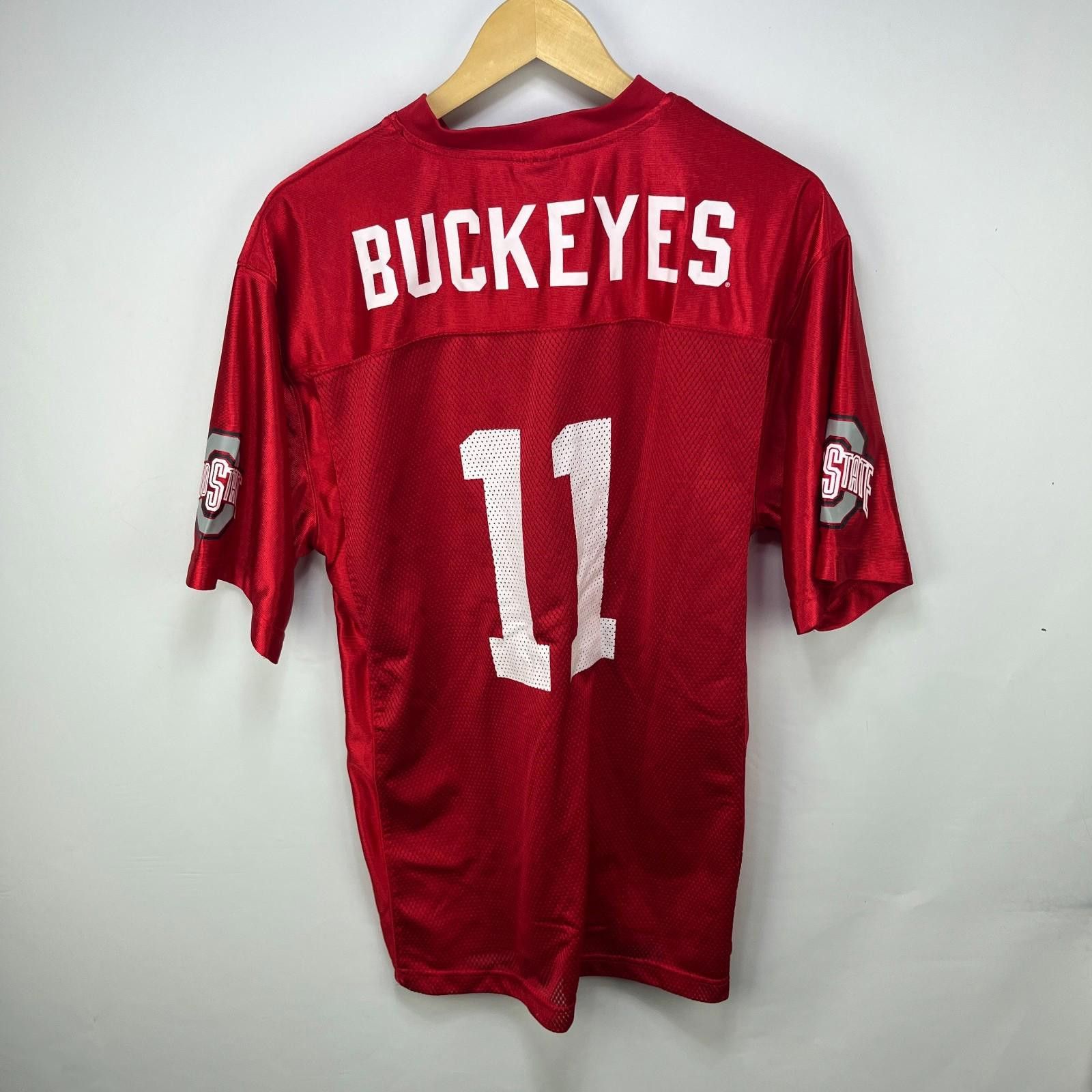 Nike Vintage Ohio State Buckeyes University Jersey Medium Size ONE SIZE - 7 Thumbnail