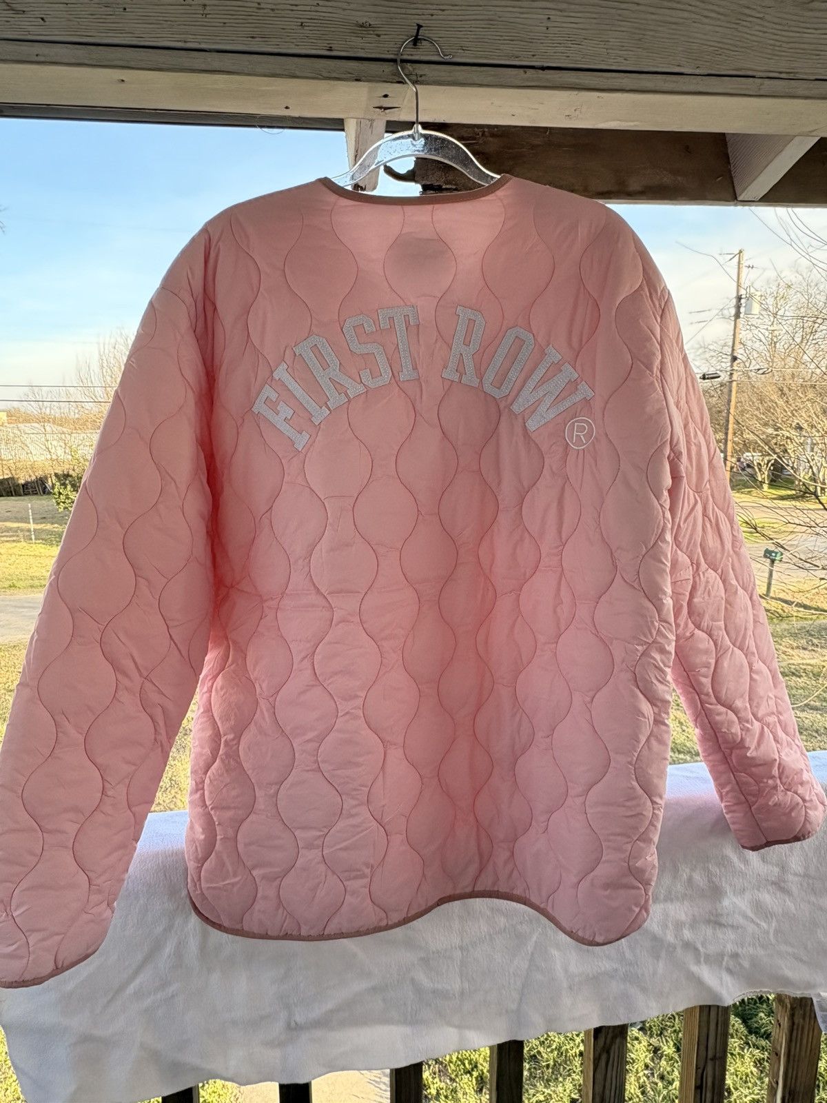Other First Row “enjoy life” quilted jacket Size US XL / EU 56 / 4 - 2 Thumbnail
