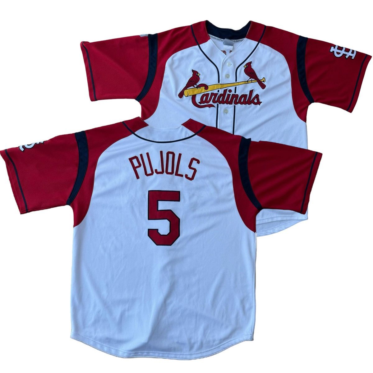 Albert Pujols Vintage Majestic MLB Jersey St Louis Cardinals