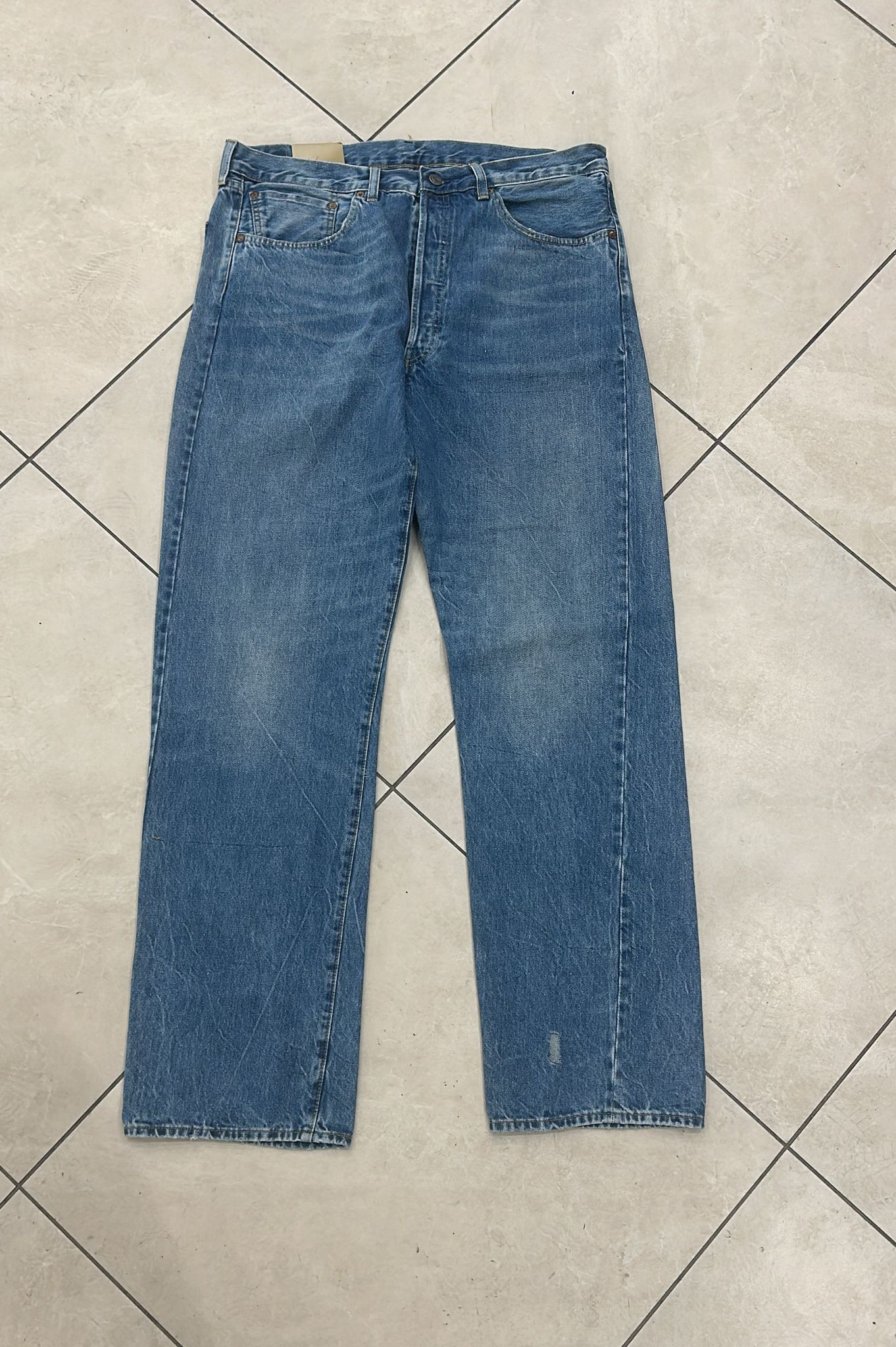 Levi's Vintage Clothing LVC Levi's Vintage Clothing 1955 501XX BigE Selvedge Jeans Size US 36 / EU 52 - 1 Thumbnail