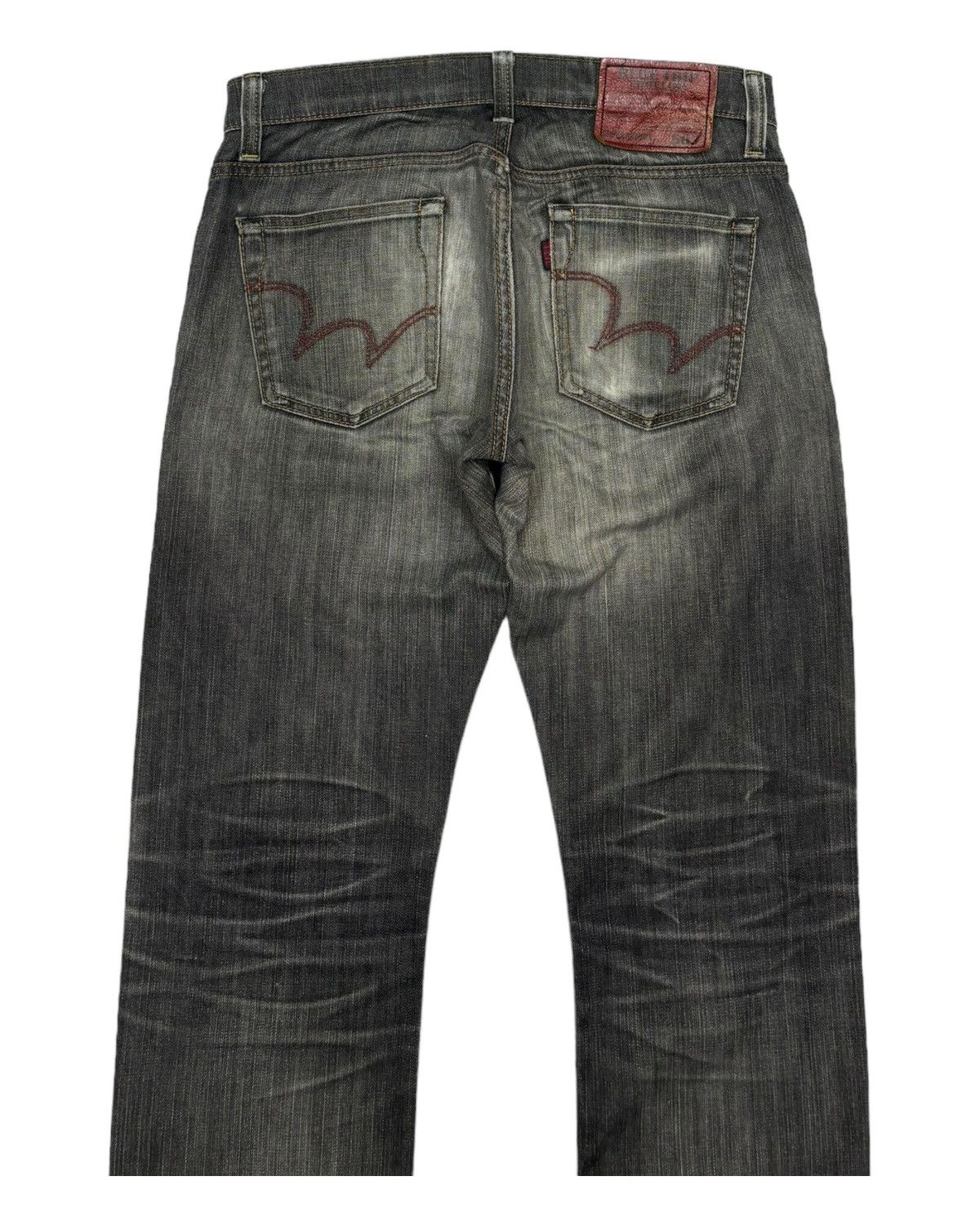 Hysteric Glamour 🔥Vintage Edwin 503 Black Faded Distressed Denim Jeans Size US 33 - 4 Thumbnail