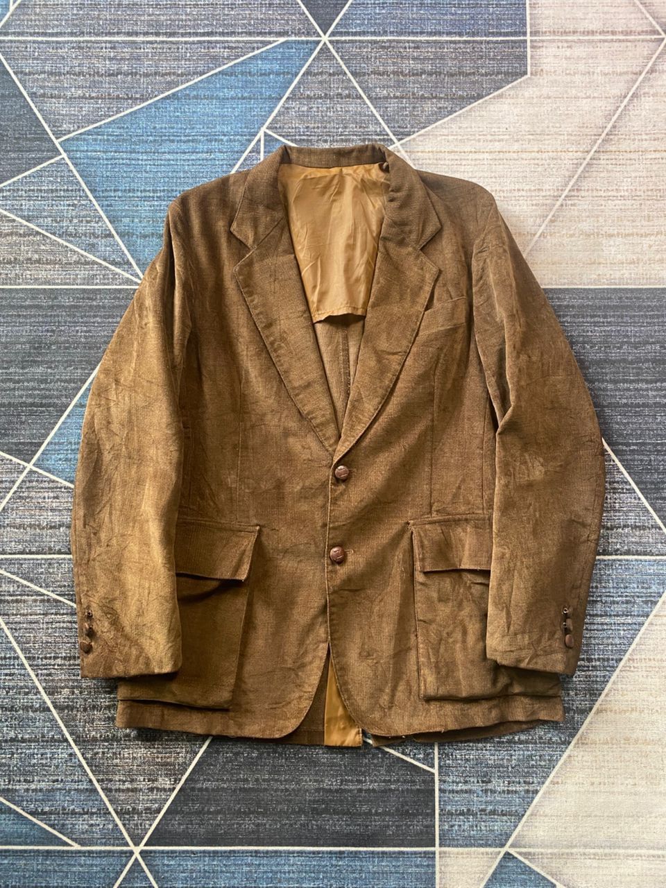 Lee × Vintage Vintage Separate-Lees By Lee Wood Button Brown Jacket Size US S / EU 44-46 / 1 - 1 Thumbnail