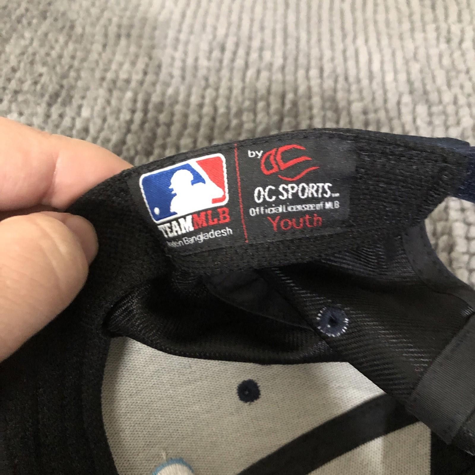 Designer MLB Tampa Bay Rays Hat Blue Youth OSFM Size ONE SIZE - 6 Thumbnail