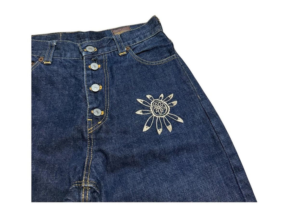 Hysteric Glamour × If Six Was Nine × Japanese Brand Vintage Country Wear Ozone Community Distressed Denime Size 24" / US 00 / IT 34 - 5 Thumbnail