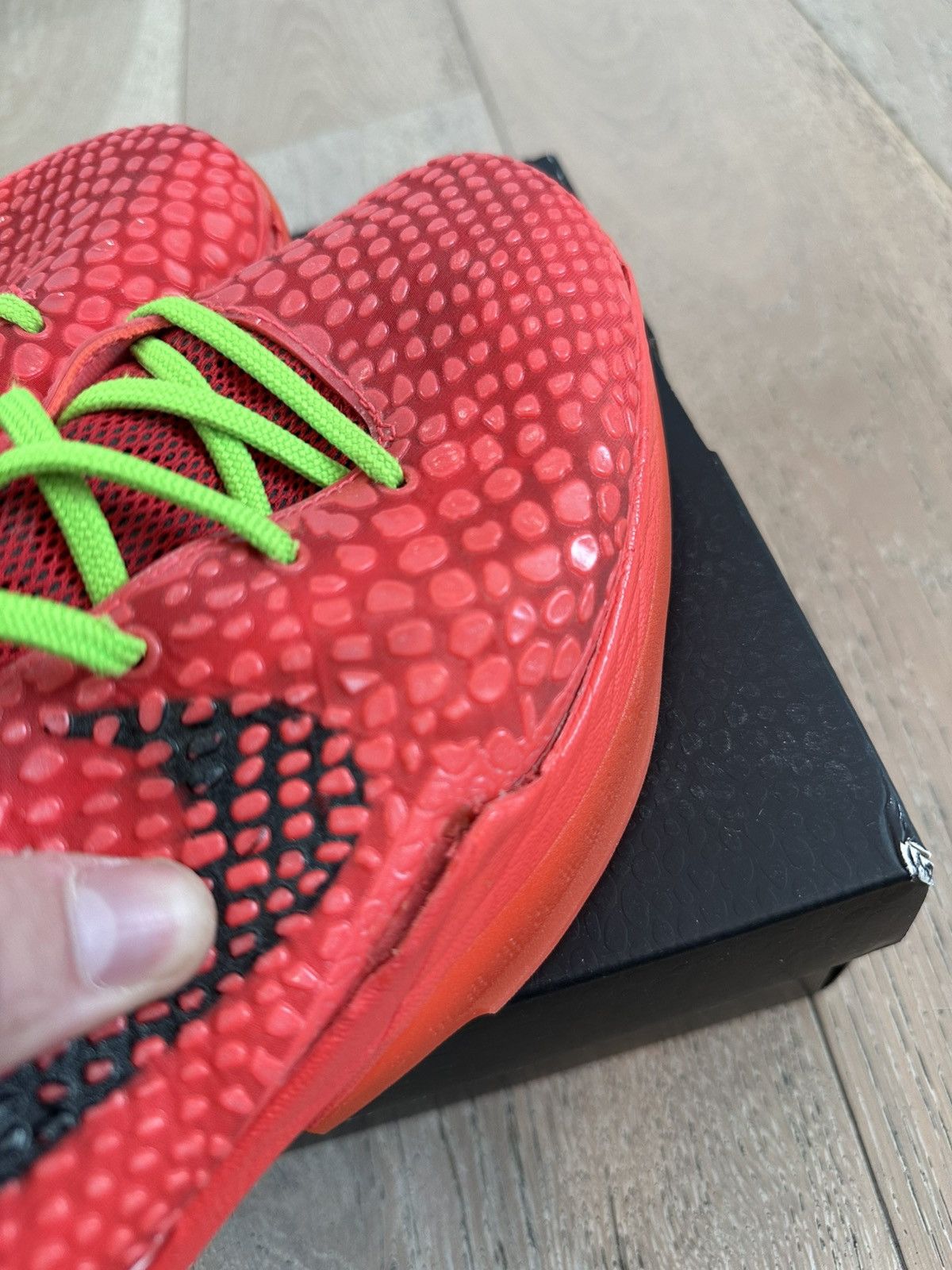 Nike Nike Kobe 6 Protro Reverse Grinch Size US 11.5 / EU 44-45 - 7 Thumbnail