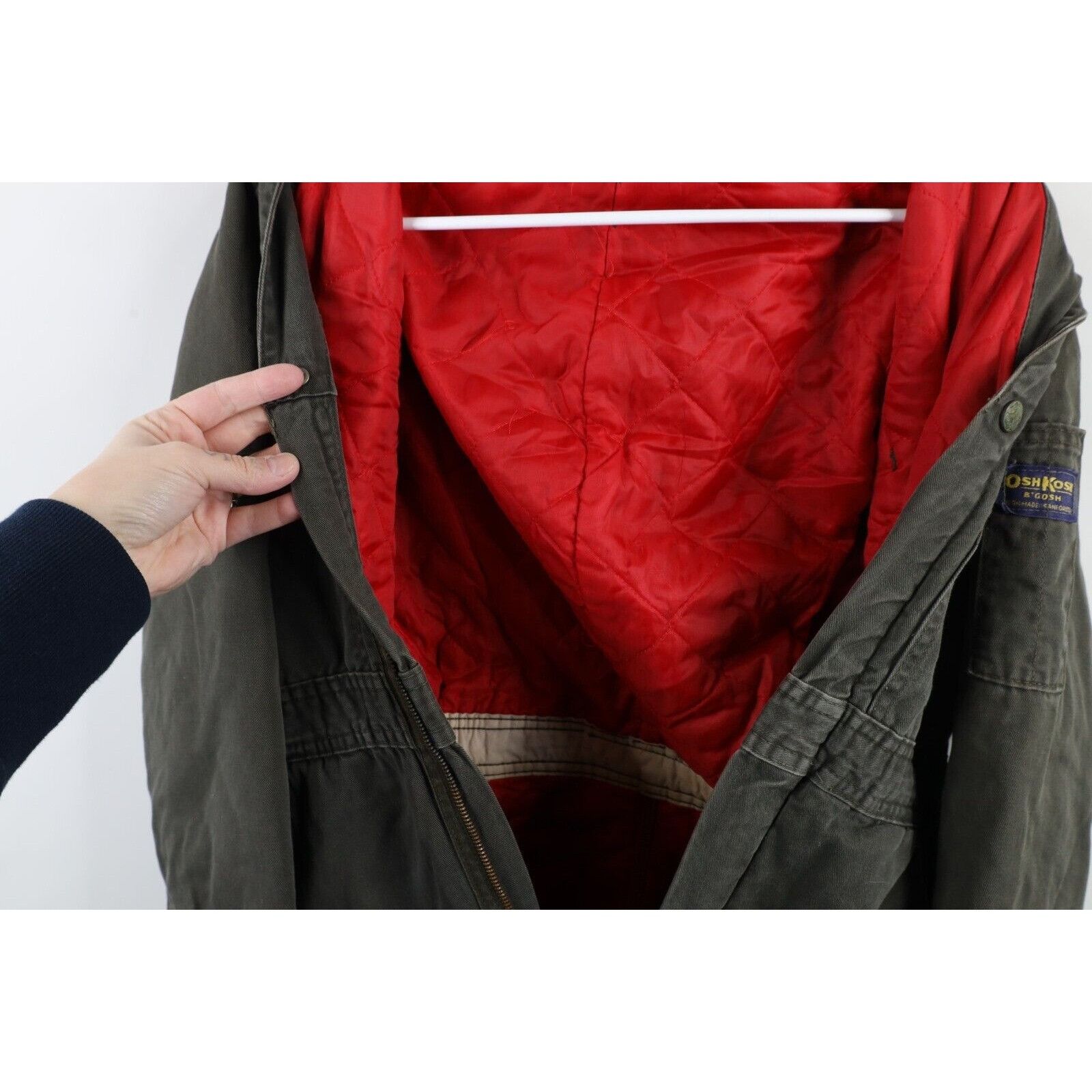 Oshkosh × Vintage Vintage 60s OshKosh B'Gosh Sanforized Quilted Coveralls Size US 32 / EU 48 - 10 Thumbnail