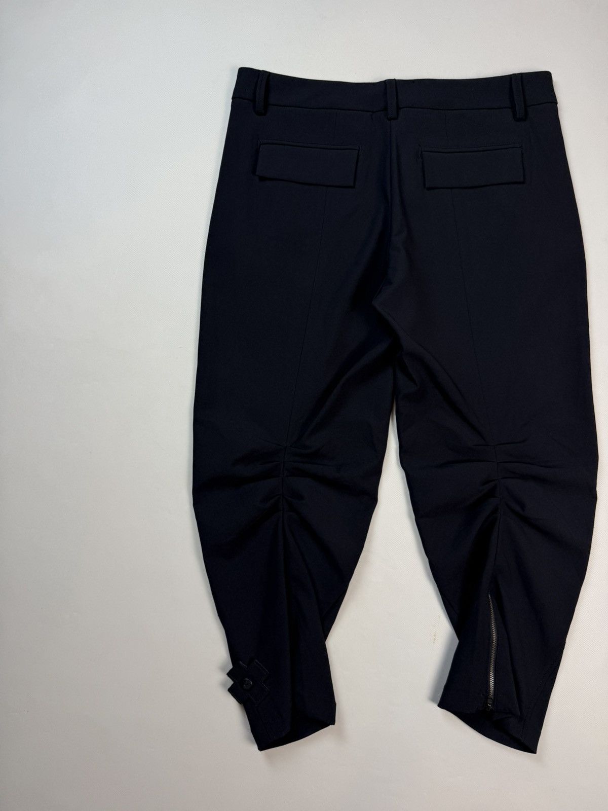 Other PLU ++ Ladies Avant-Garde Ankle Zip Lagenlook Pants Trousers Size 30" / US 8 / IT 44 - 16 Thumbnail