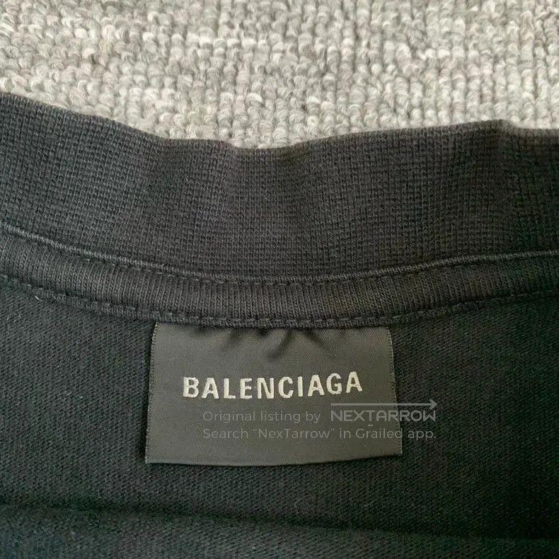 Balenciaga Balenciaga Black Coke Layered Long Sleeve. Size US M / EU 48-50 / 2 - 5 Thumbnail
