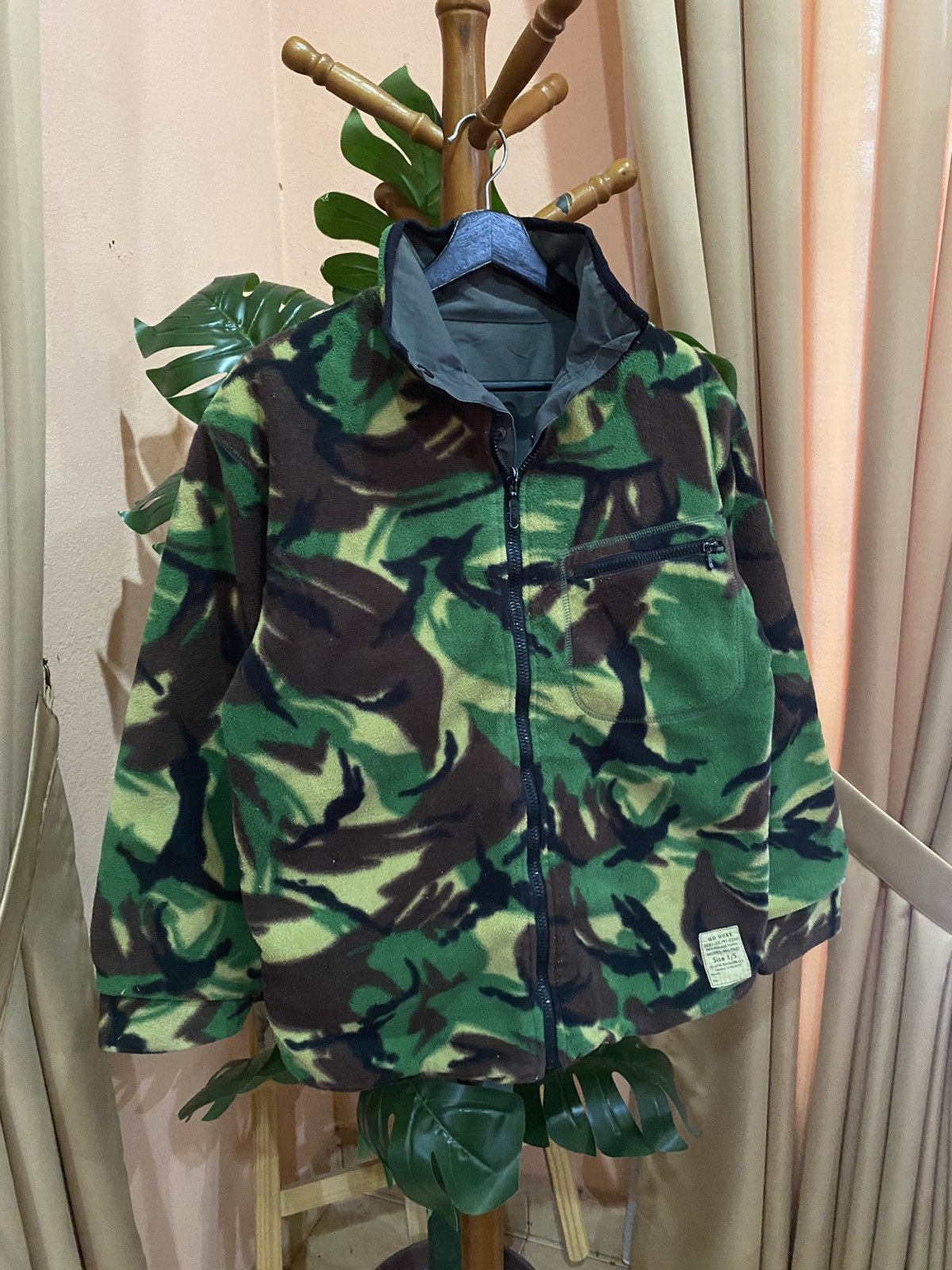 Japanese Brand GO WEST Reversible Camo Fleece Jacket Military-Inspired Size US M / EU 48-50 / 2 - 3 Thumbnail