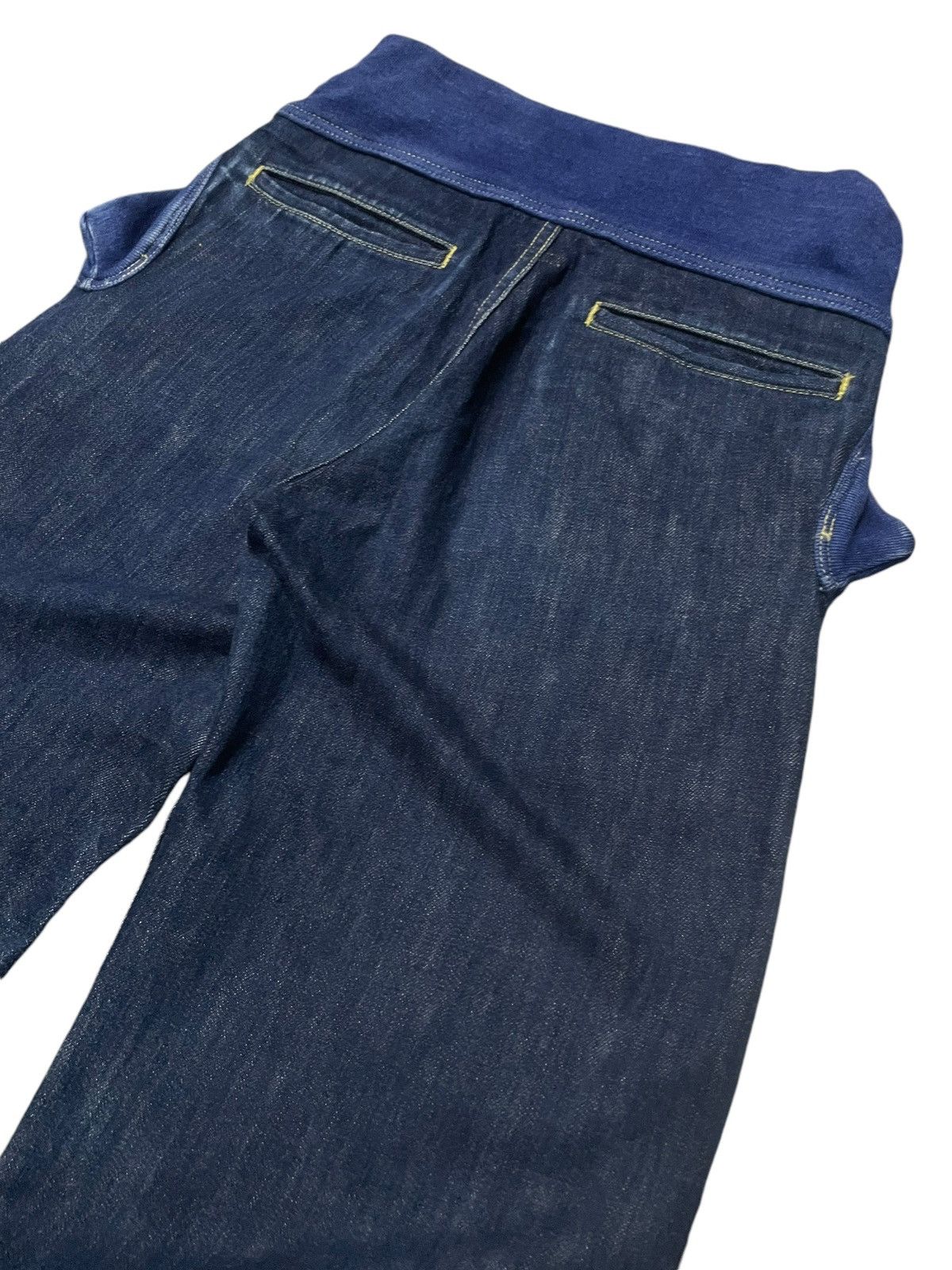 Kapital × Kapital Kountry Kapital Sarouel Mens Wide Leg Indigo Denim Pants Size US 30 / EU 46 - 11 Thumbnail