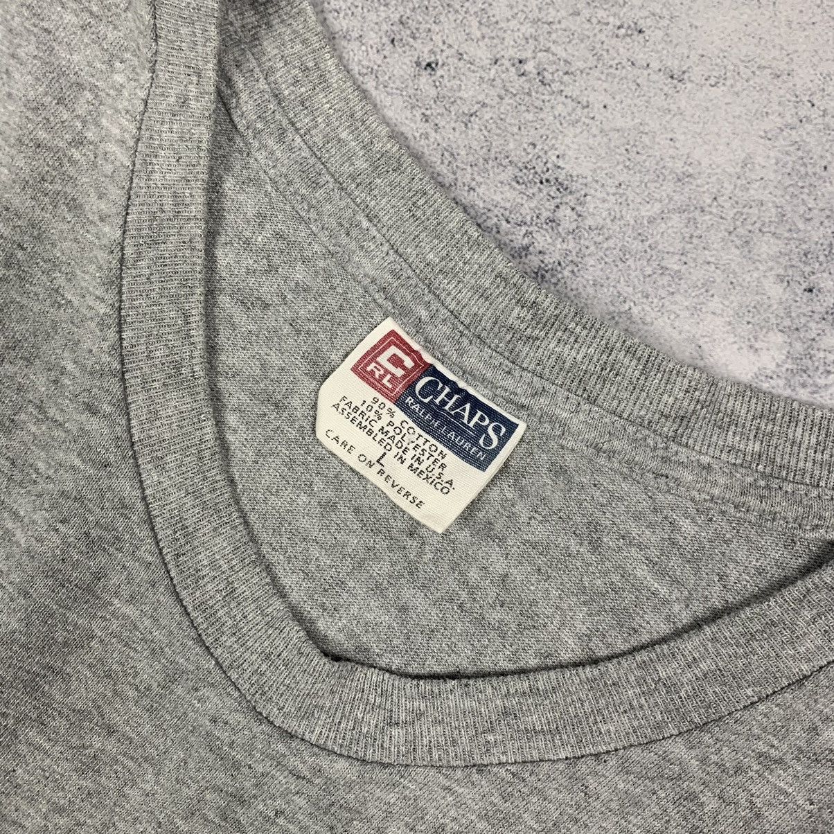 Chaps Ralph Lauren Vintage Chaps Ralph Lauren T-Shirt Made in USA Tee 1990’s Size US L / EU 52-54 / 3 - 6 Thumbnail