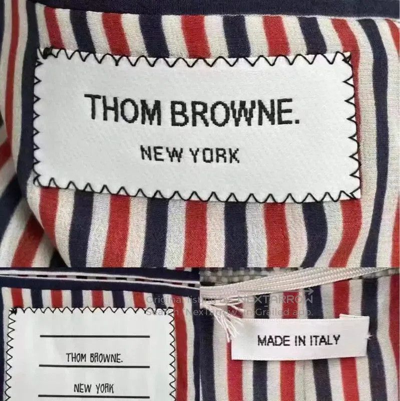 Thom Browne Thom Browne Gray Cotton Women’s Long Coat . Size M / US 6-8 / IT 42-44 - 4 Thumbnail