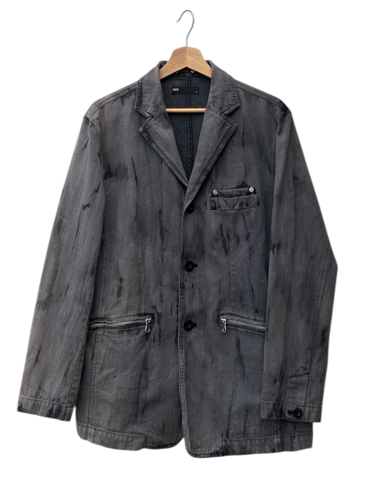 Hysteric Glamour MFE Japanese Brand Goth Punk Avant Garde Jacket Size US M / EU 48-50 / 2 - 2 Thumbnail