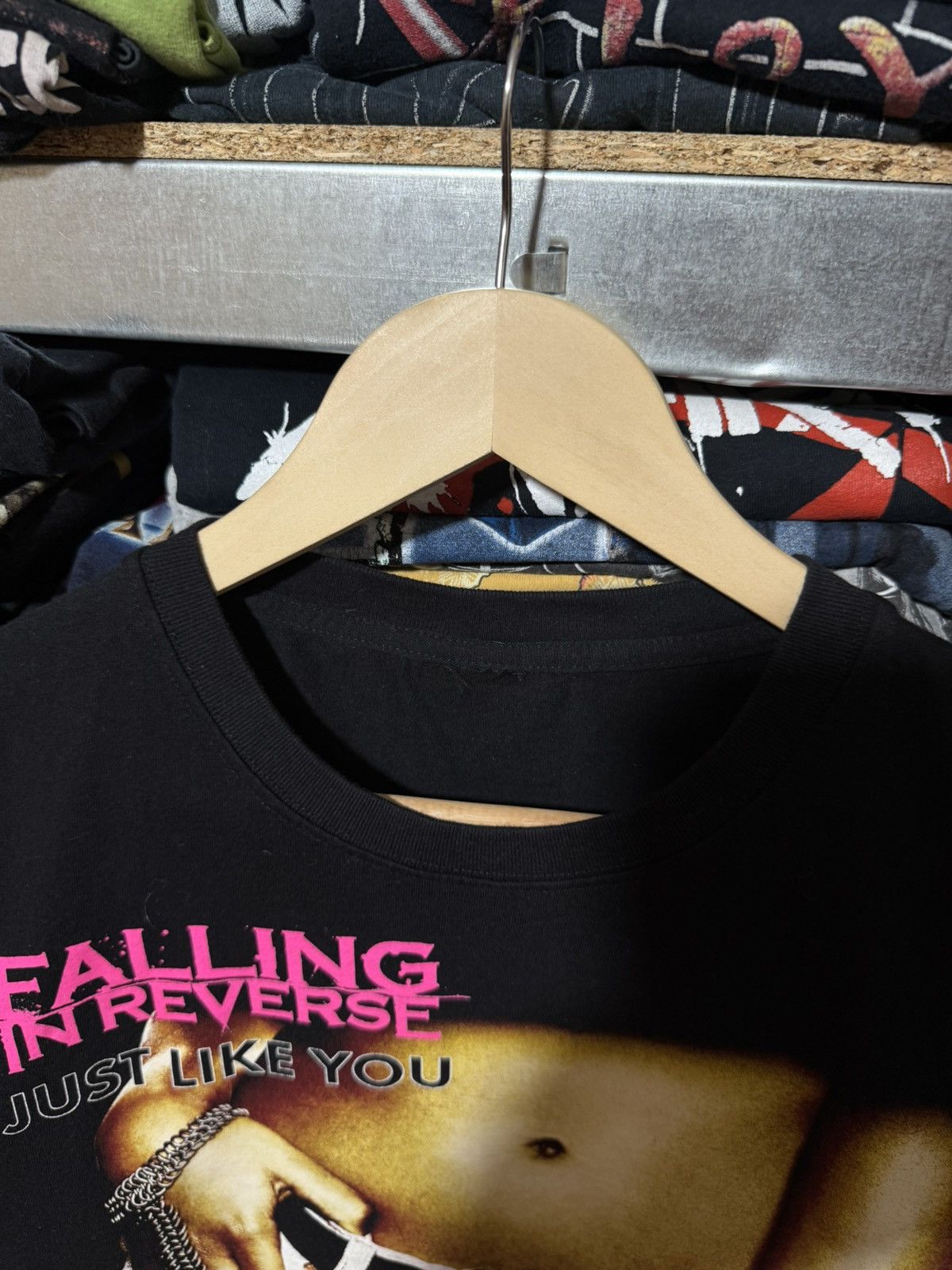 Vintage Vintage 2015 Falling in Reverse Just Like You Rock T-Shirt Size US XL / EU 56 / 4 - 5 Thumbnail