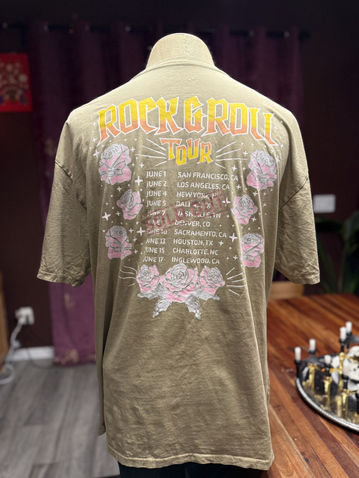 Other Forever Rock & Roll Tour Tee – Size L Size L / US 10 / IT 46 - 4 Thumbnail