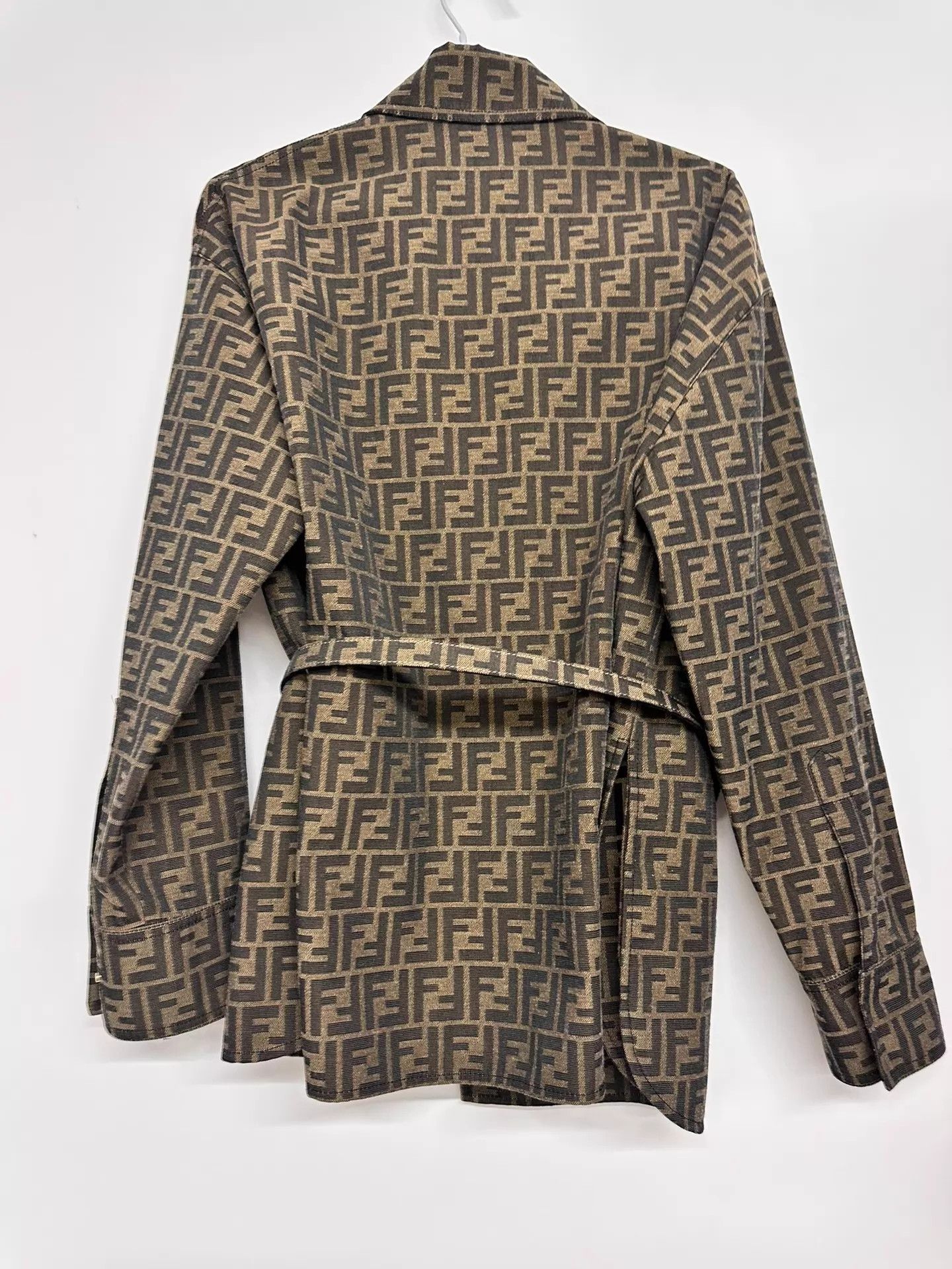 Fendi Fendi FF all over print 38 jacket Size XS / US 0-2 / IT 36-38 - 2 Thumbnail