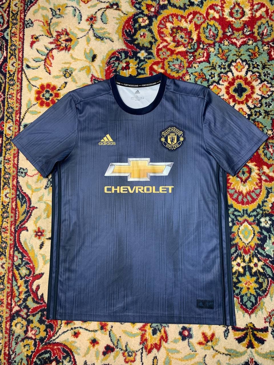 Adidas Adidas Manchester United Soccer 3rd Third Jersey Size L Size US L / EU 52-54 / 3 - 1 Thumbnail