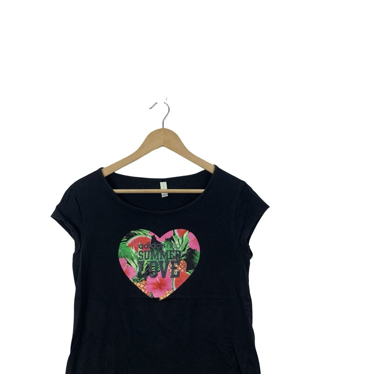 Adidas Adidas Originals Summer Love Floral Heart Graphic Women’s Size L / US 10 / IT 46 - 2 Thumbnail