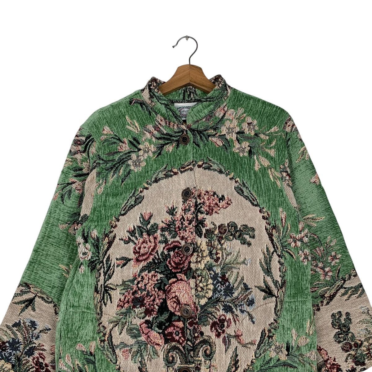 Other Sugar Street Weavers Fullprint Flower Motive Jacket Size L / US 10 / IT 46 - 2 Thumbnail