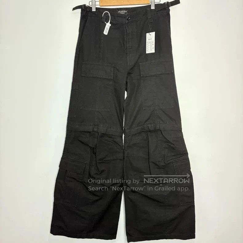 Balenciaga Balenciaga 23FW Flared Cargo Pants. Size US 30 / EU 46 - 1 Thumbnail
