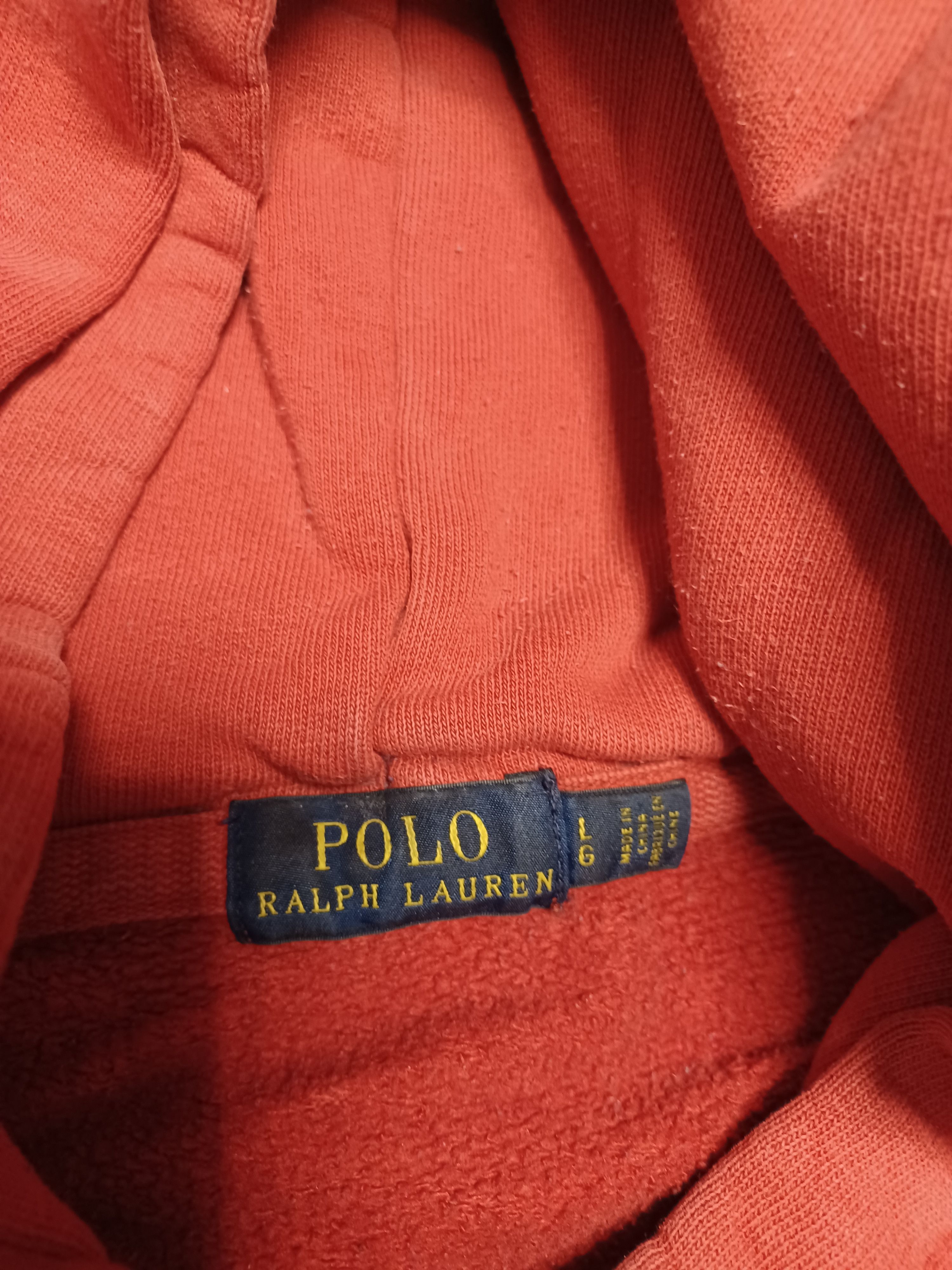 Polo Ralph Lauren POLO RALPH LAUREN BIGLOGO AMERICAN FLAG LADY`S HOODIE Size L / US 10 / IT 46 - 6 Thumbnail