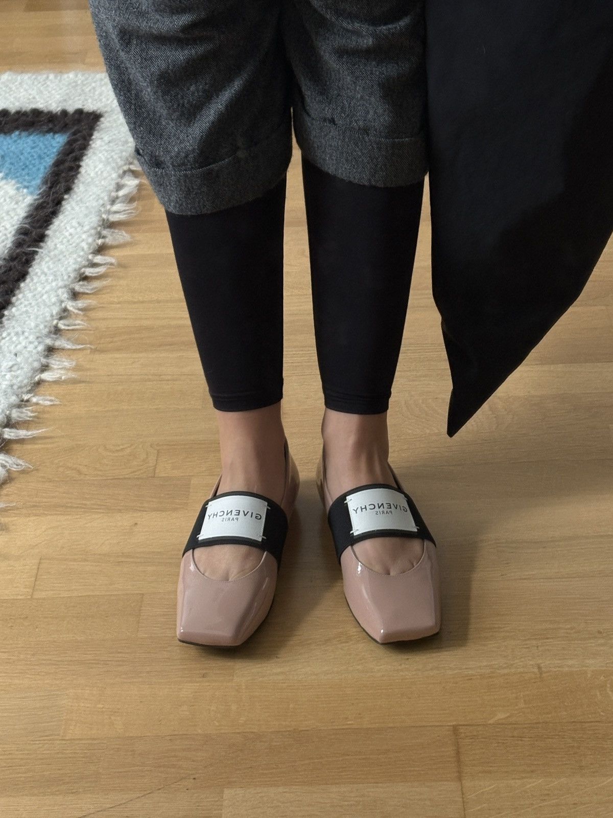 Givenchy Givenchy ballerina flats in patented calfskin leather Size US 8.5 / IT 38.5 - 2 Thumbnail