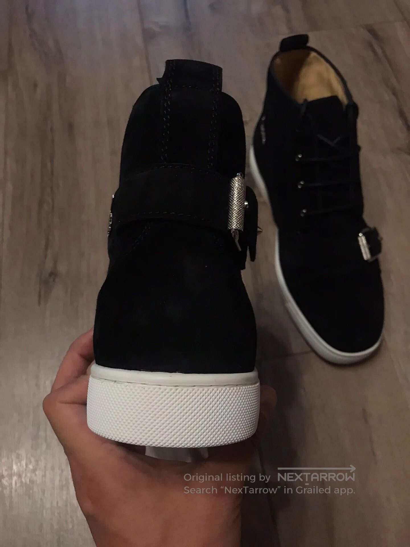 Christian Louboutin Christian Louboutin High-Top Suede Casual Shoes. Size US 9 / EU 42 - 3 Thumbnail
