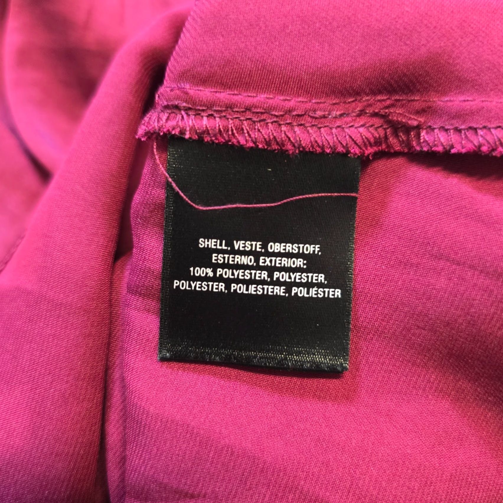 Soeur Moulinette Soeurs Top Womens Size 6 Pink Satin Belted Faux Wrap Blouse Size M / US 6-8 / IT 42-44 - 7 Thumbnail
