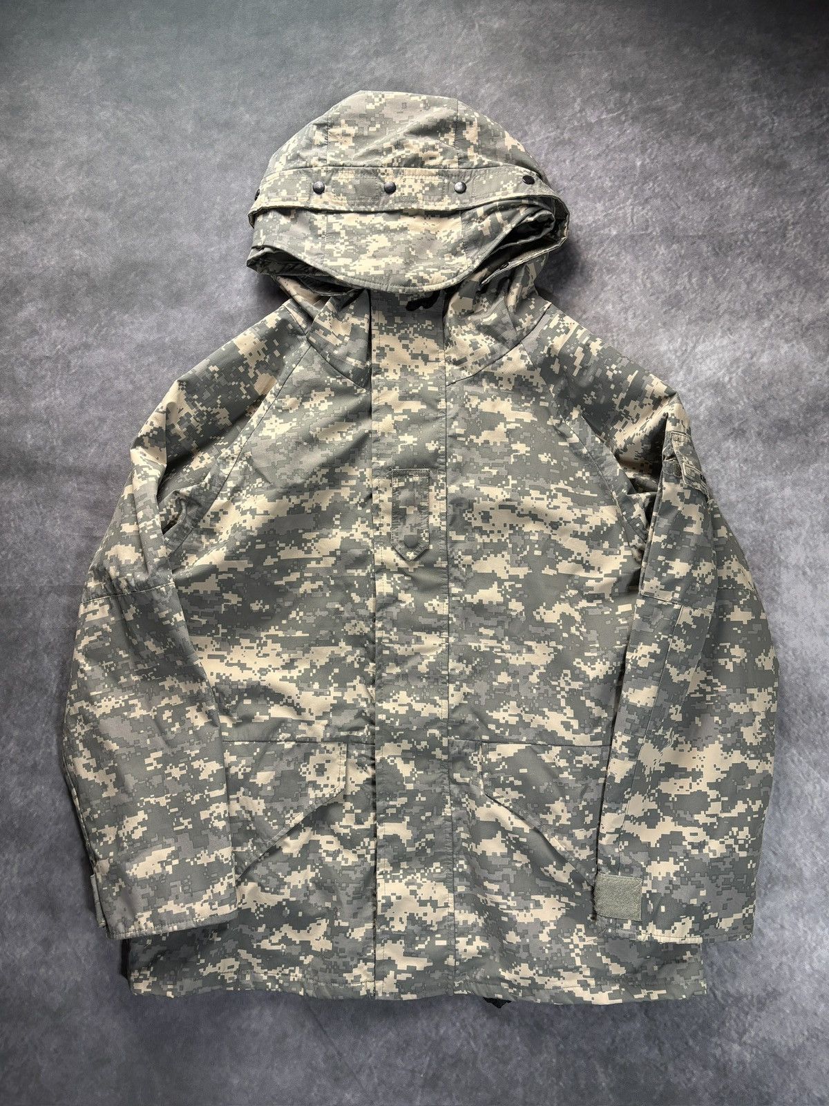 Vintage Military Shell Digital Camo Rain Hooded Virgil Vintage Rain Size US M / EU 48-50 / 2 - 1 Thumbnail