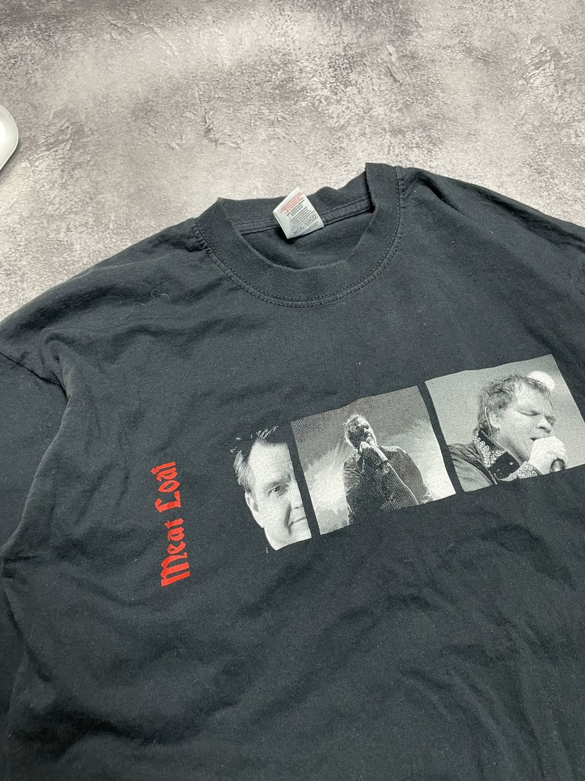 Band Tees Vintage Meat Loaf World Tour Long Sleeve T-Shirt Size US M / EU 48-50 / 2 - 2 Thumbnail
