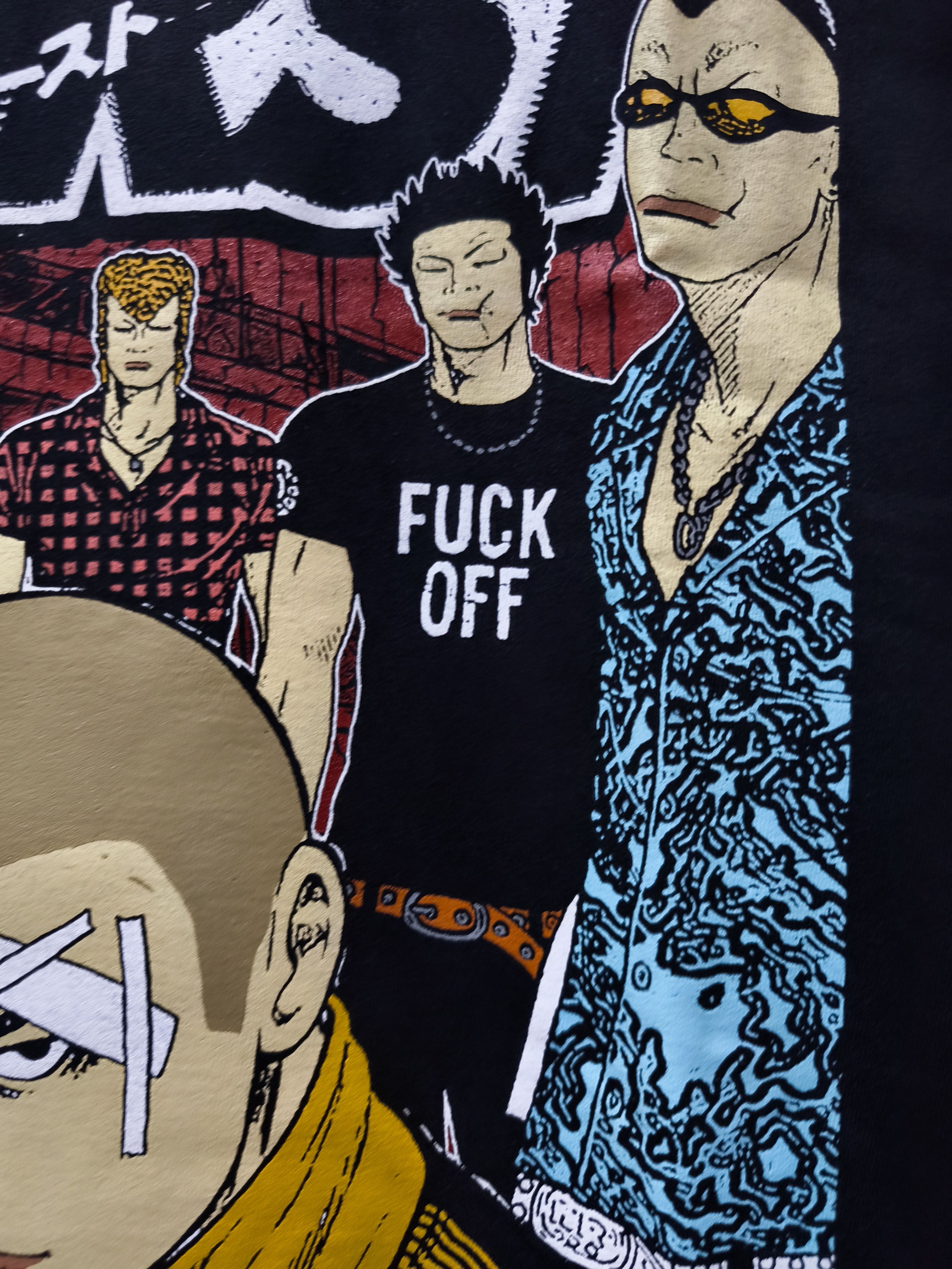 Anime Worst Crows Suzuran Strongest Alliance Hana-Gumi T-shirt Size US XL / EU 56 / 4 - 6 Thumbnail