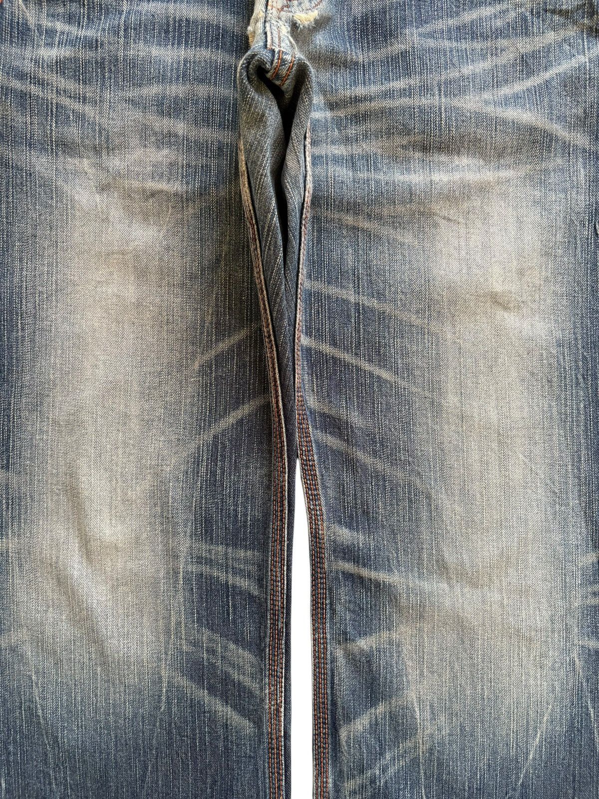 Edwin Exclusive Vintage Edwin 424 Faded Wash Loose Baggy Jeans Size US 32 / EU 48 - 5 Thumbnail