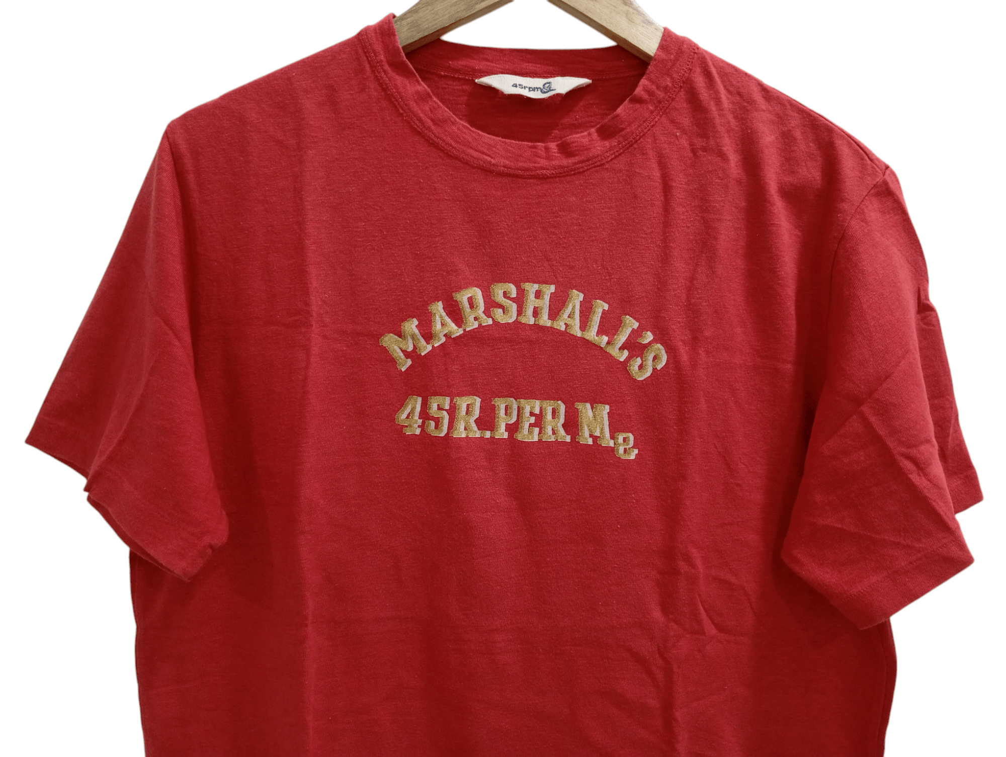 45rpm × Japanese Brand × Vintage 🔥🔥Vintage Style 45RPM Marshall's T-Shirt Size US M / EU 48-50 / 2 - 12 Thumbnail
