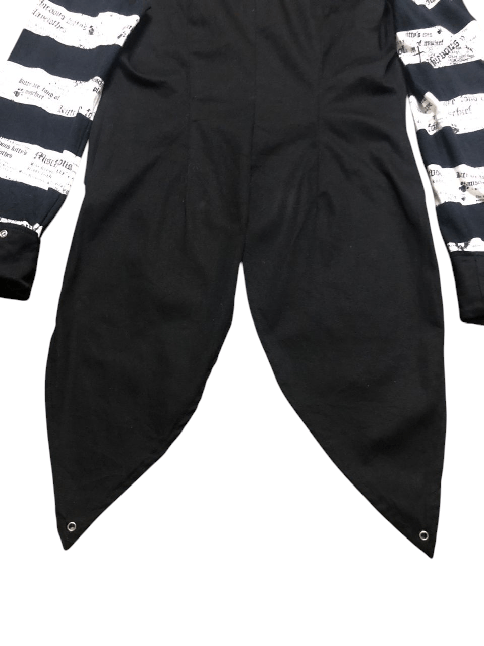 If Six Was Nine Body Line Japan Stripes Black With Cross Punk Jacket Size US S / EU 44-46 / 1 - 11 Thumbnail