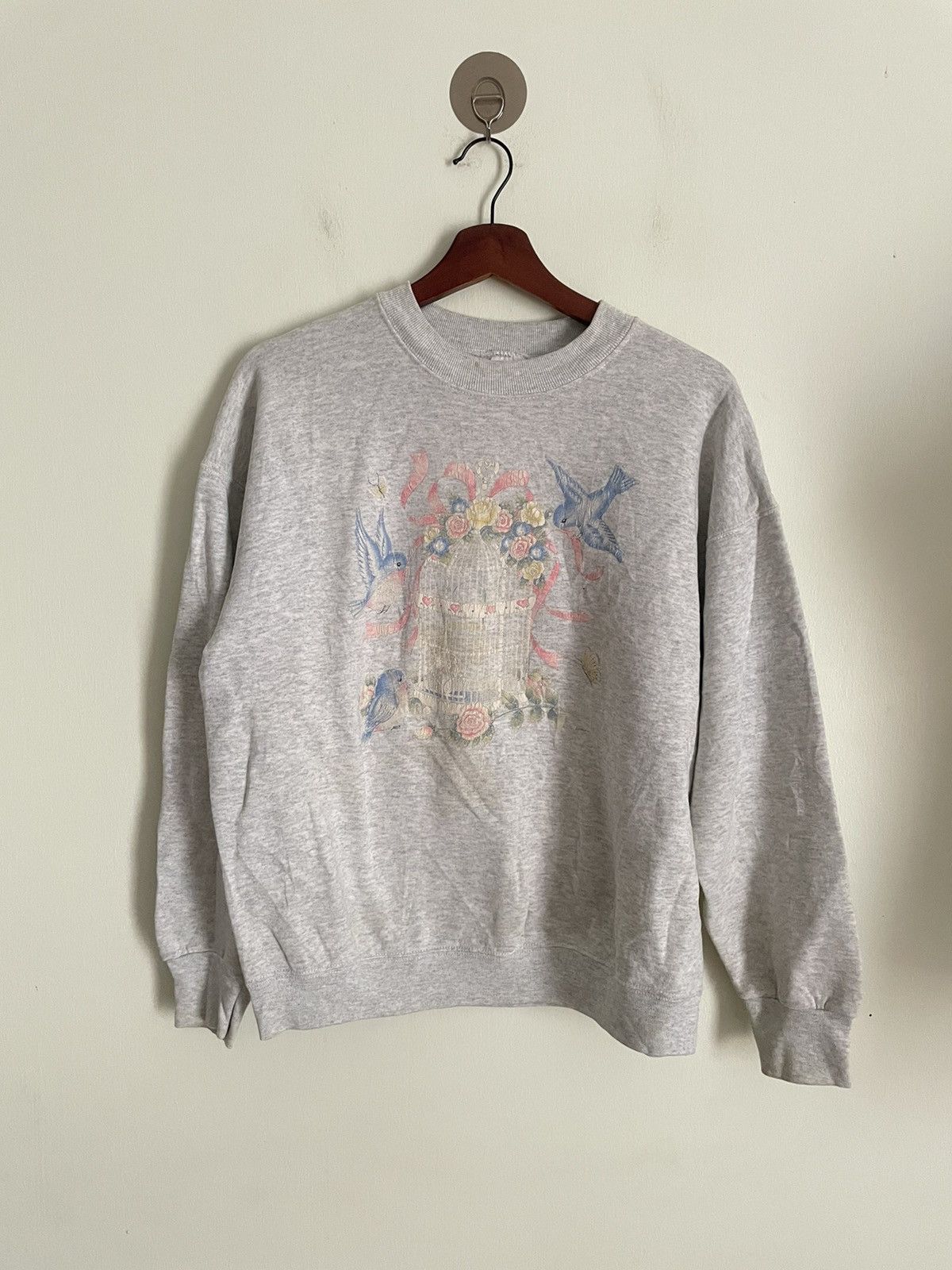 Vintage Fruit of bloom Sweater Size US L / EU 52-54 / 3 - 1 Thumbnail