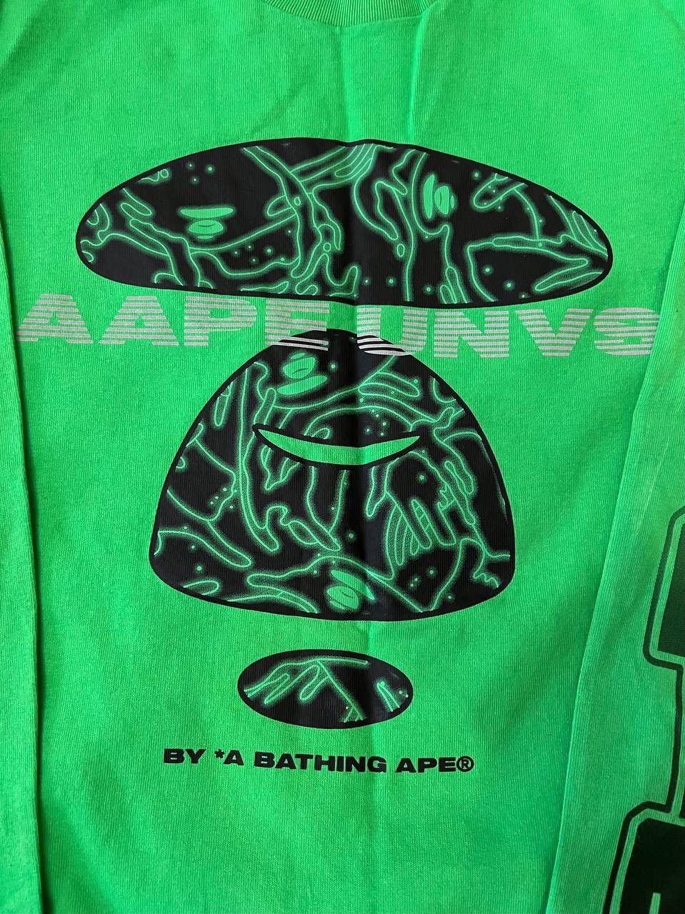 Aape Aape by A Bathing Ape BAPE UNVS Big Logo Long Sleeve Size US S / EU 44-46 / 1 - 7 Thumbnail