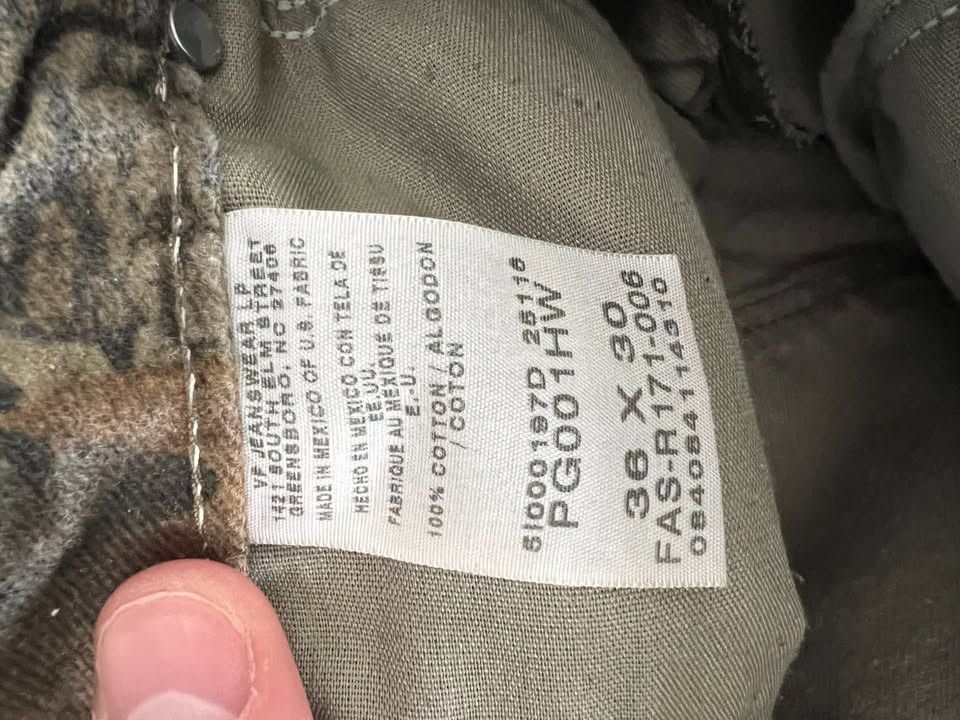 Wrangler Vintage 90s Realtree Camo Pro gear by Wrangler Jeans Size US 36 / EU 52 - 5 Thumbnail