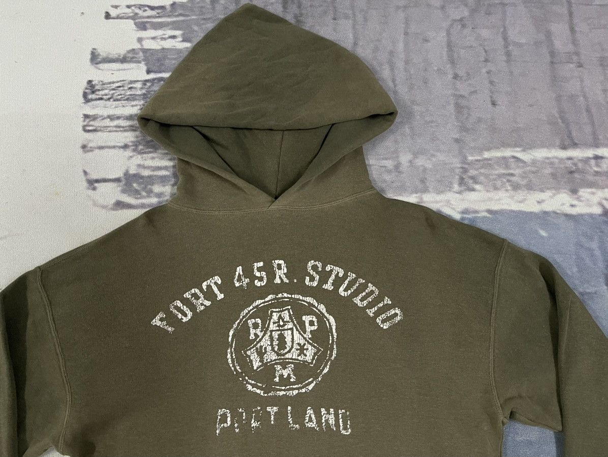 45rpm × Japanese Brand × Vintage 90s 45RPM RARE FADED HOODIE Size US S / EU 44-46 / 1 - 6 Thumbnail